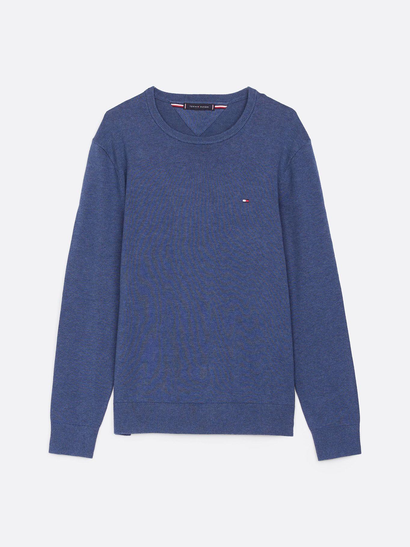 Sweater Essential C-Neck Azul Tommy Hilfiger-4