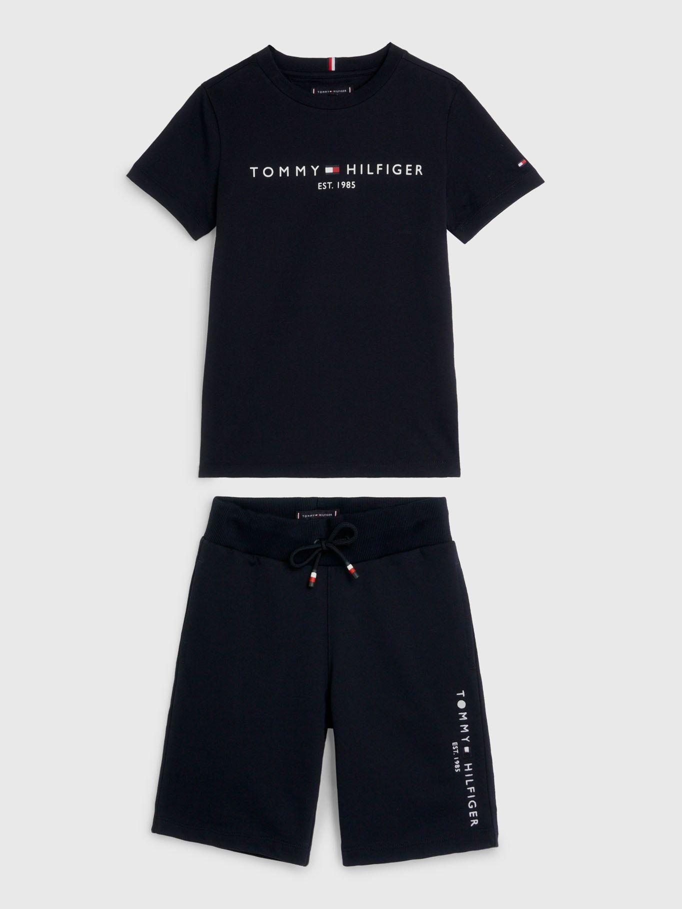 Polera Y Short Essential Azul Tommy Hilfiger-0