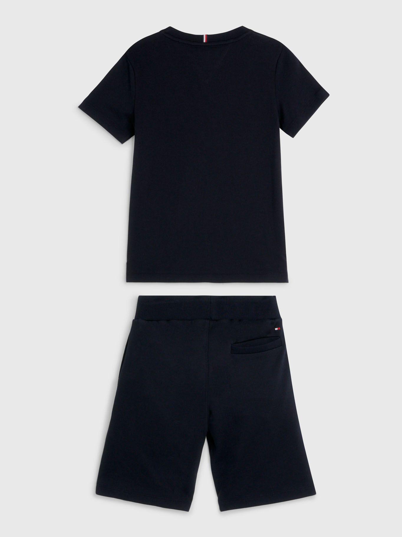 Polera Y Short Essential Azul Tommy Hilfiger-1