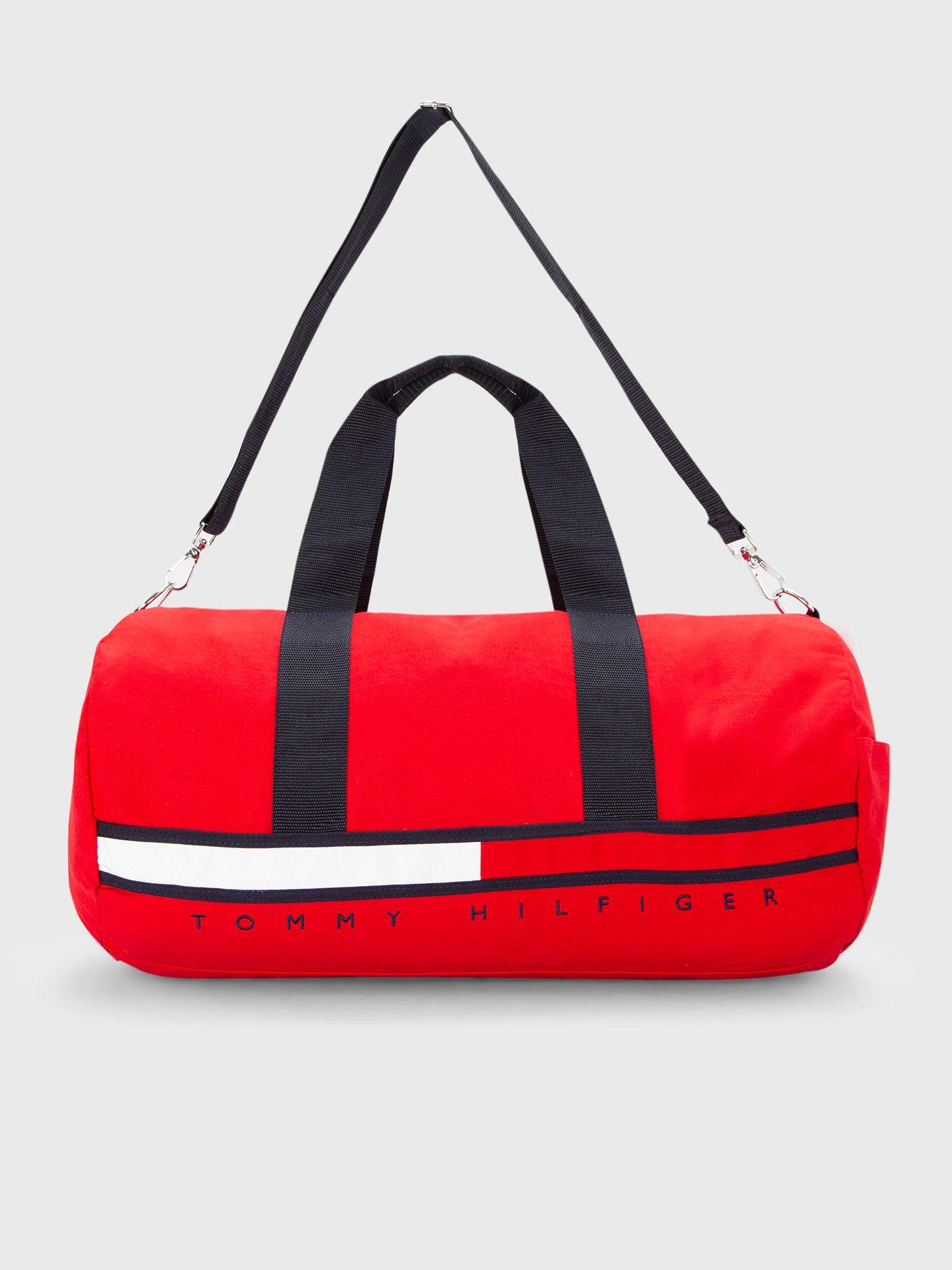 BOLSO GINO DUFFLE ROJO TOMMY HILFIGER-0