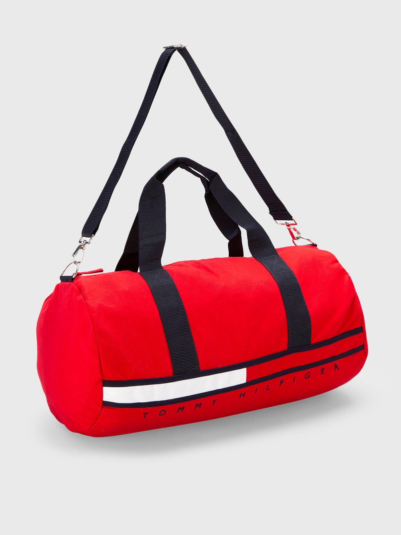 BOLSO GINO DUFFLE ROJO TOMMY HILFIGER-2