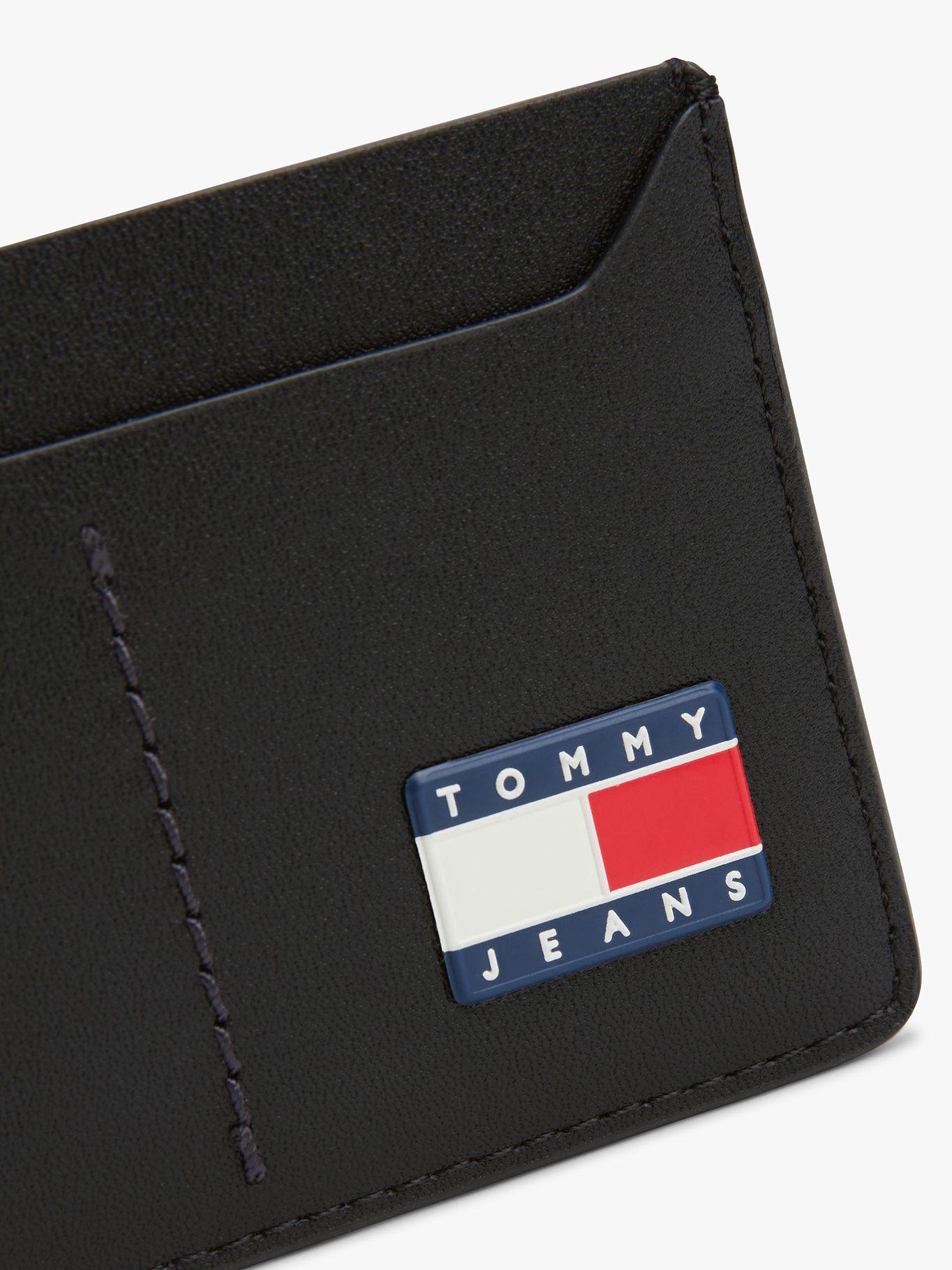 Tarjetero Heritage Con Logo Negro Tommy Jeans-2
