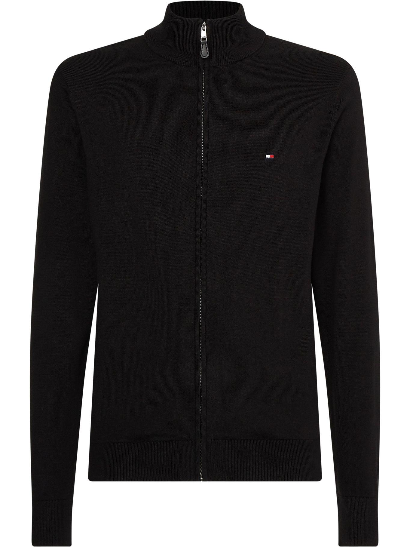 Cárdigan Essential Con Cierre Negro Tommy Hilfiger-0