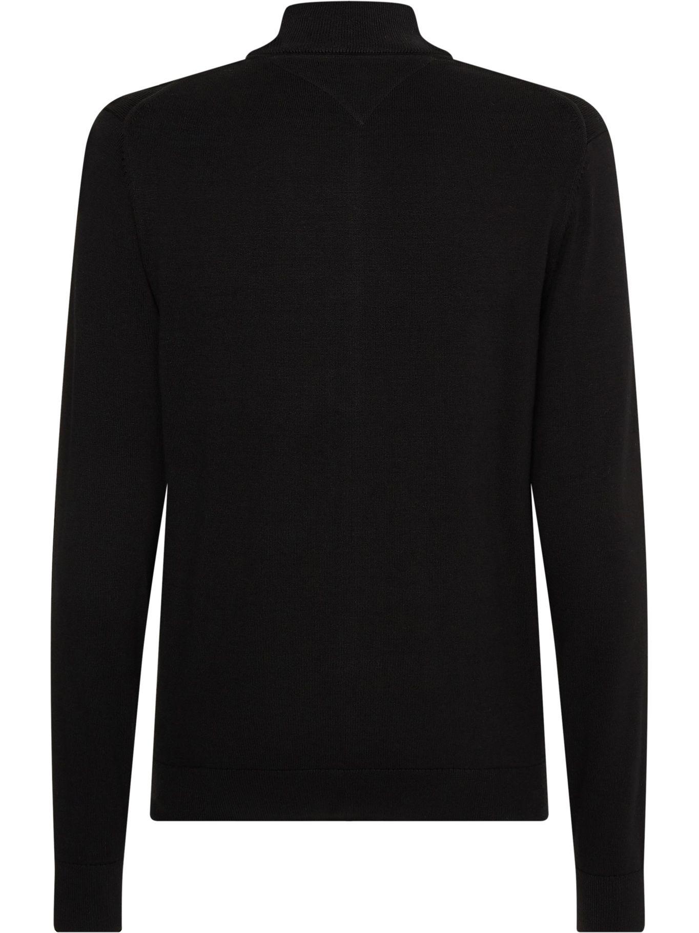 Cárdigan Essential Con Cierre Negro Tommy Hilfiger-1