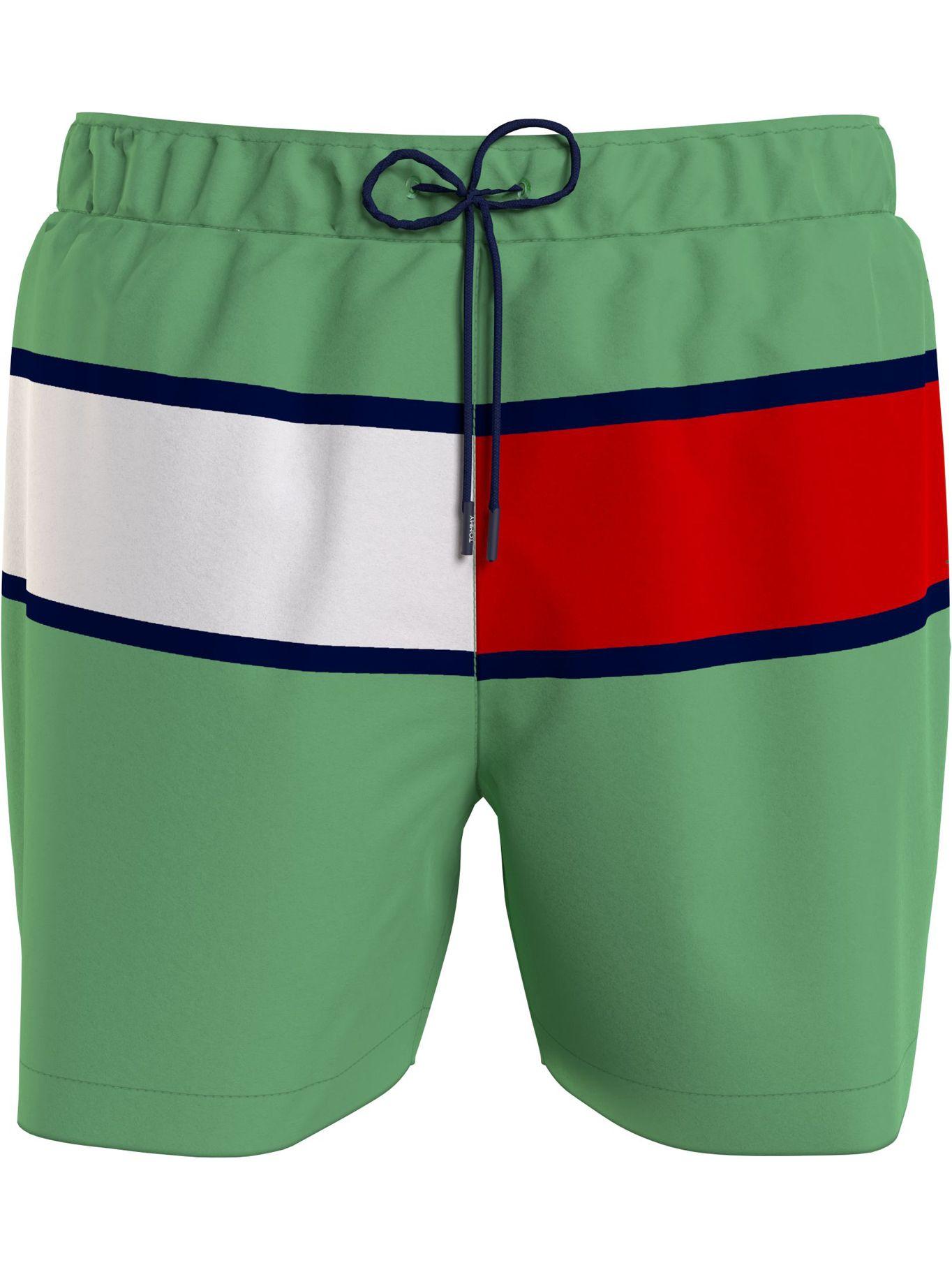 Traje De Baño Flag Print  Verde Tommy Hilfiger-0