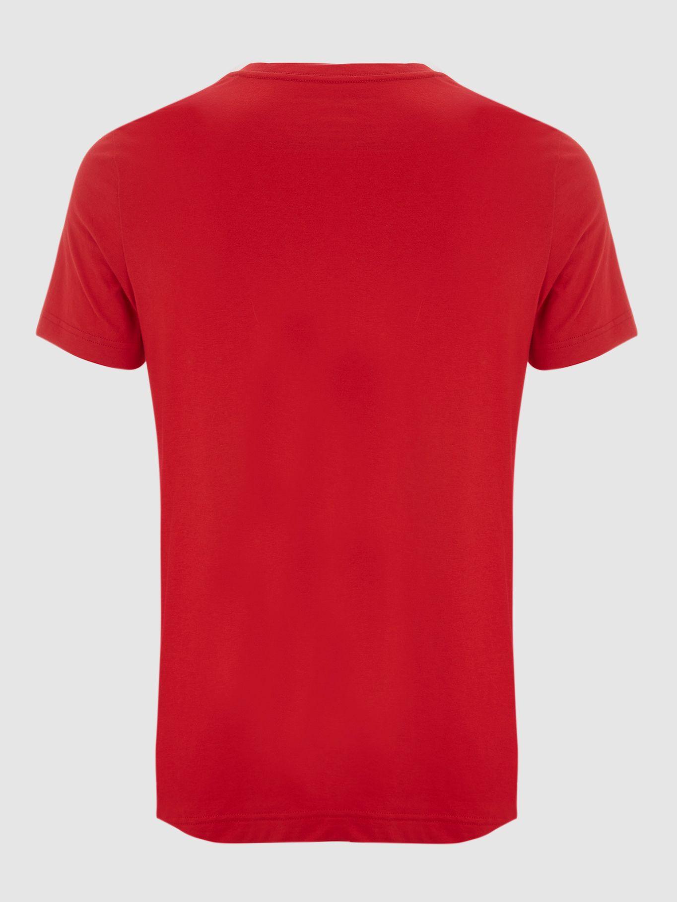 Pijama Manga Corta Essential C-Neck Rojo Tommy Hilfiger-1