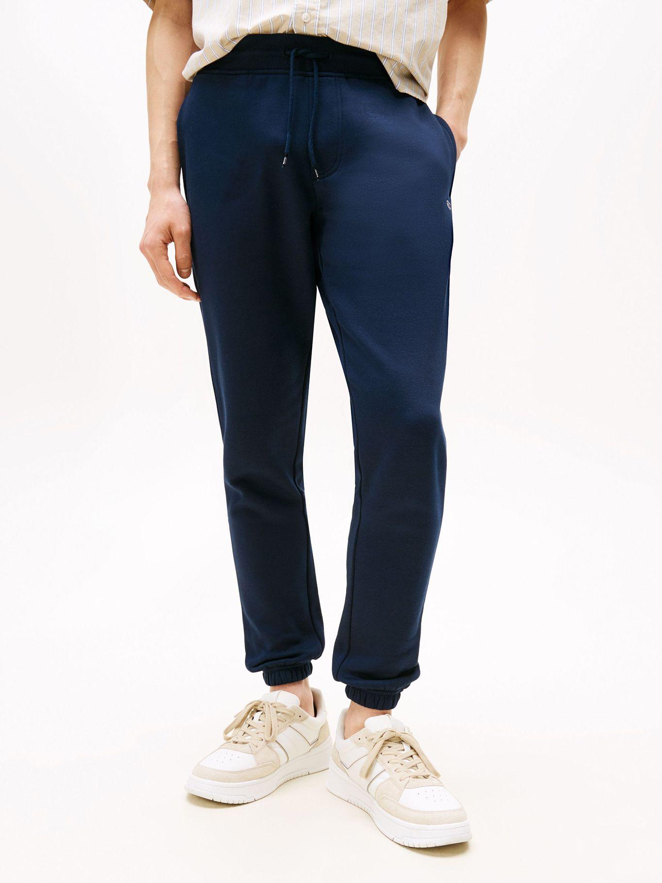 Joggers Slim Fit Con Logo Bordado Azul Tommy Jeans-1