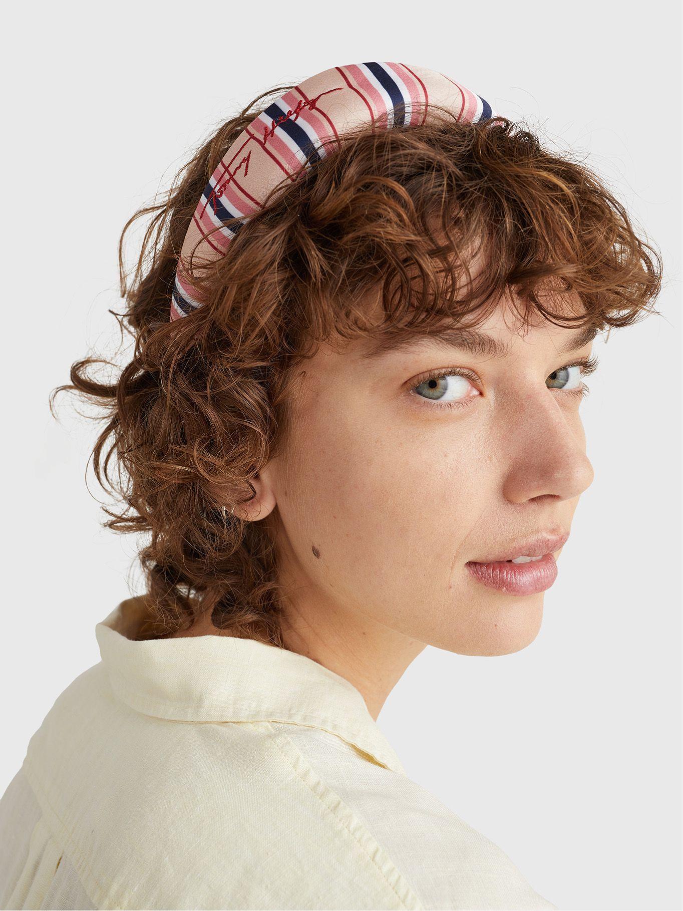 Cintillo Signature Rosado Tommy Hilfiger JN2-2