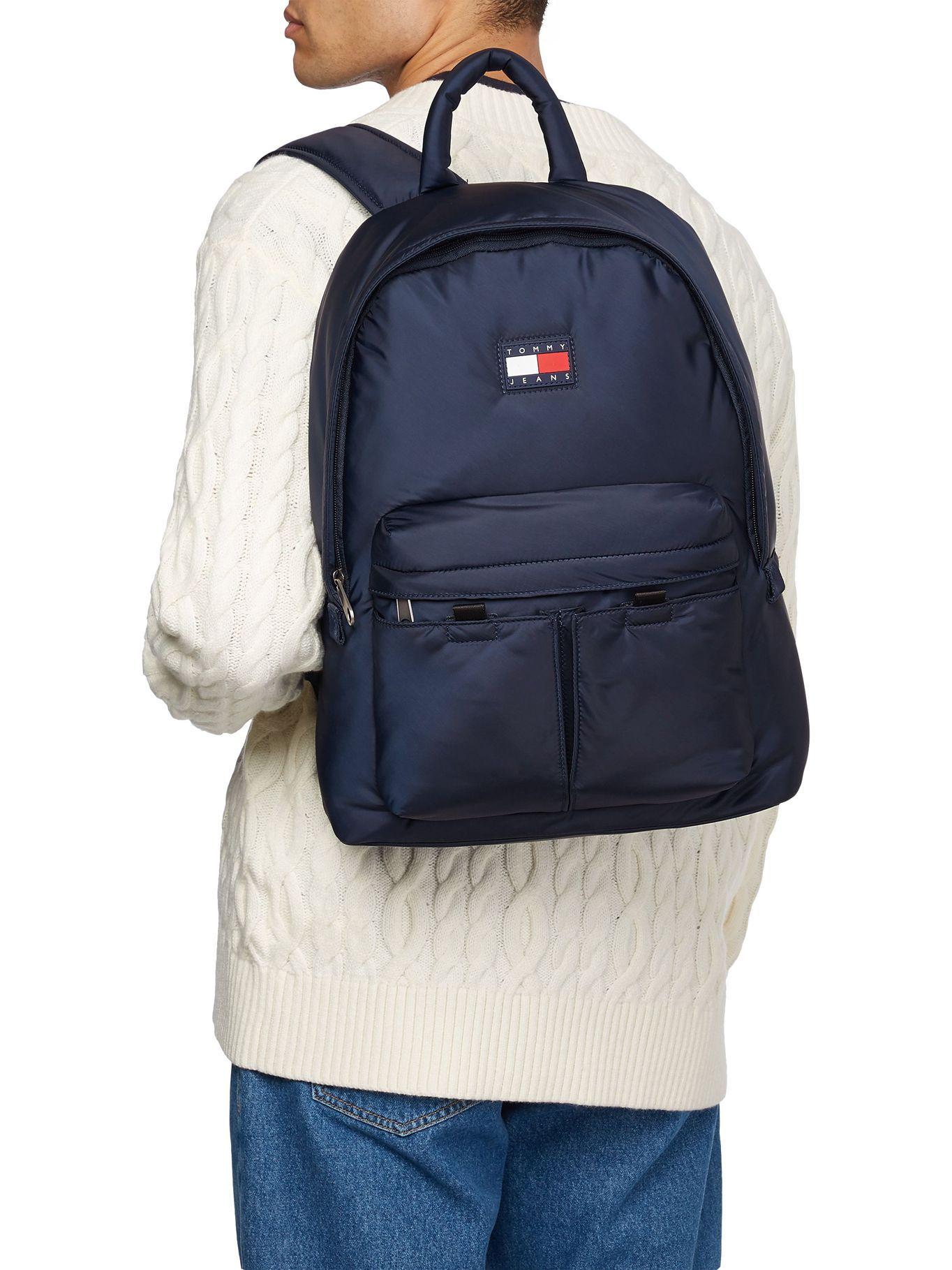 Mochila Urban Tj Logo Azul Tommy Hilfiger-3