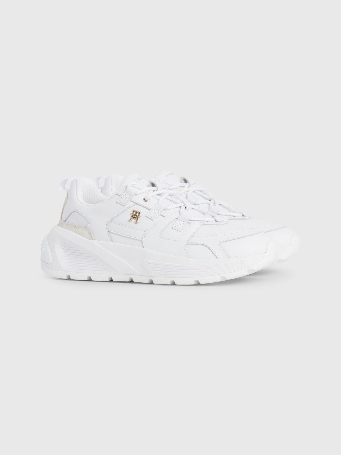ZAPATILLAS PREMIUM SUELA DENTADA BLANCO TOMMY HILFIGER-0
