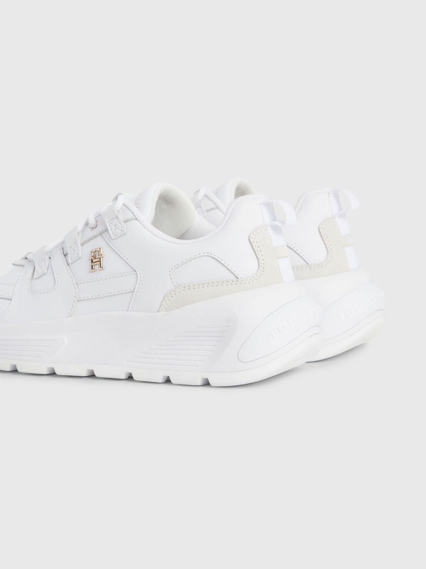 ZAPATILLAS PREMIUM SUELA DENTADA BLANCO TOMMY HILFIGER-1