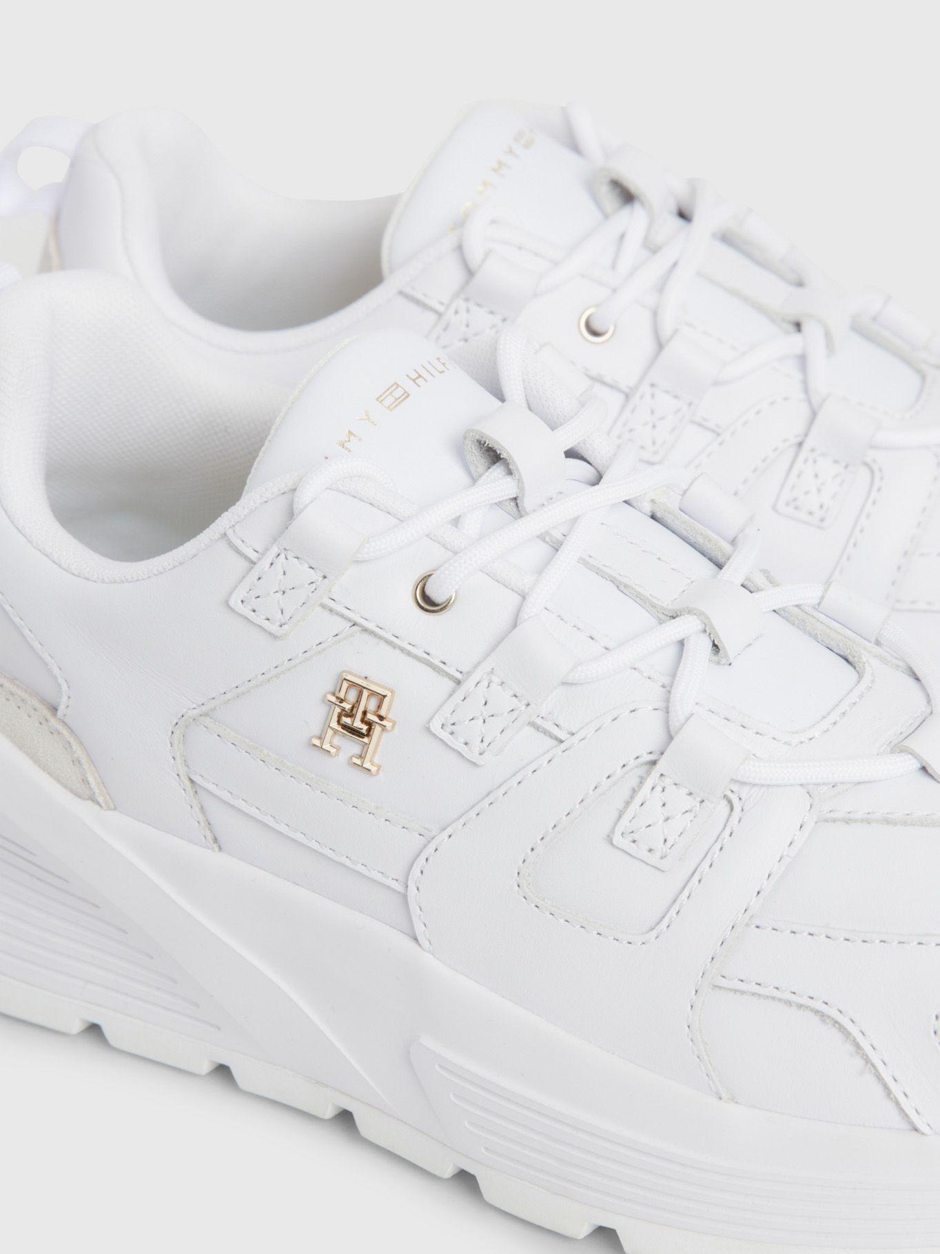 ZAPATILLAS PREMIUM SUELA DENTADA BLANCO TOMMY HILFIGER-2