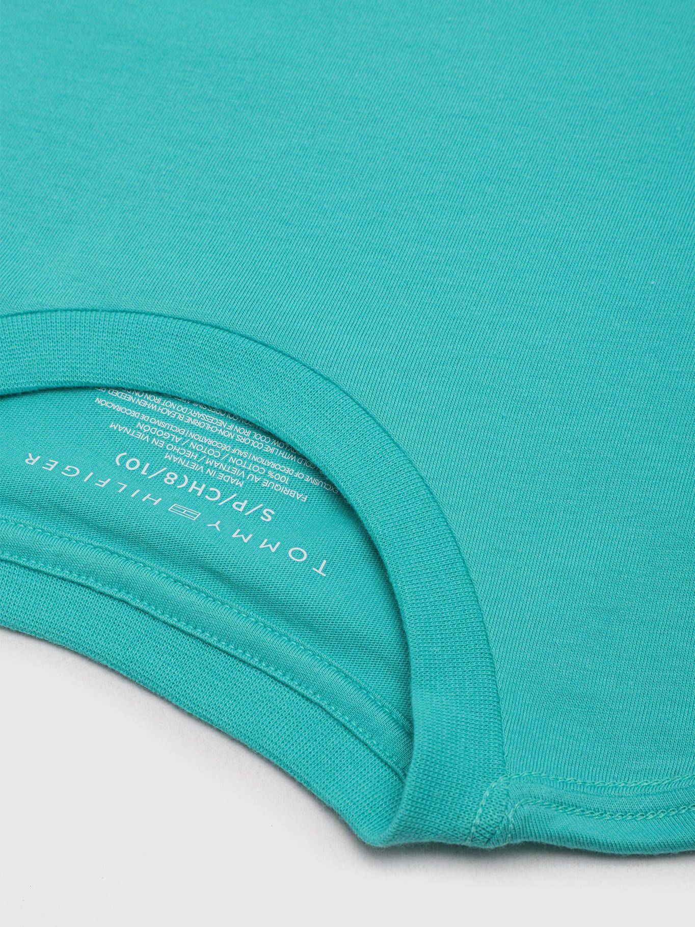 Polera Essential C-Neck Verde Tommy Hilfiger-3