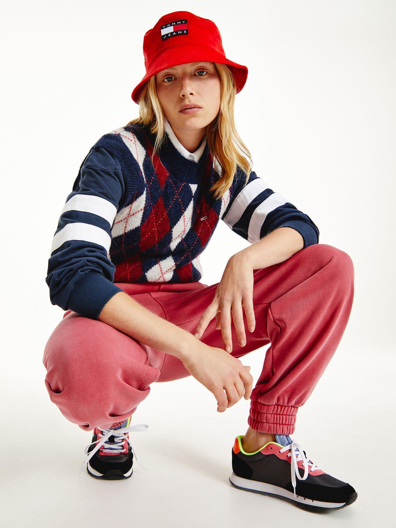 Sweater Crop Vest Azul Tommy Jeans A2-0