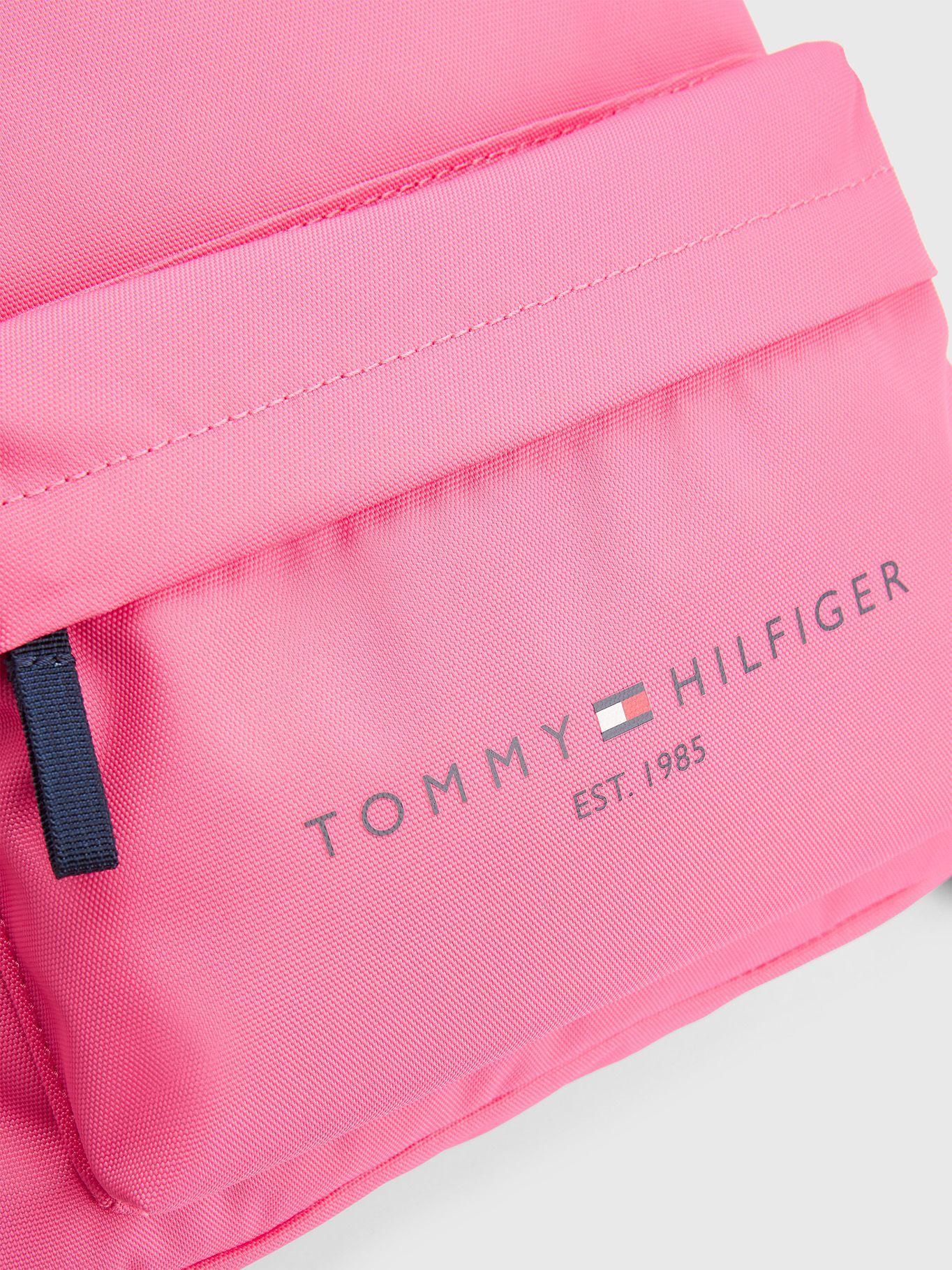 Mochila Established Kids Con Logo Rosado Tommy Hilfiger-2