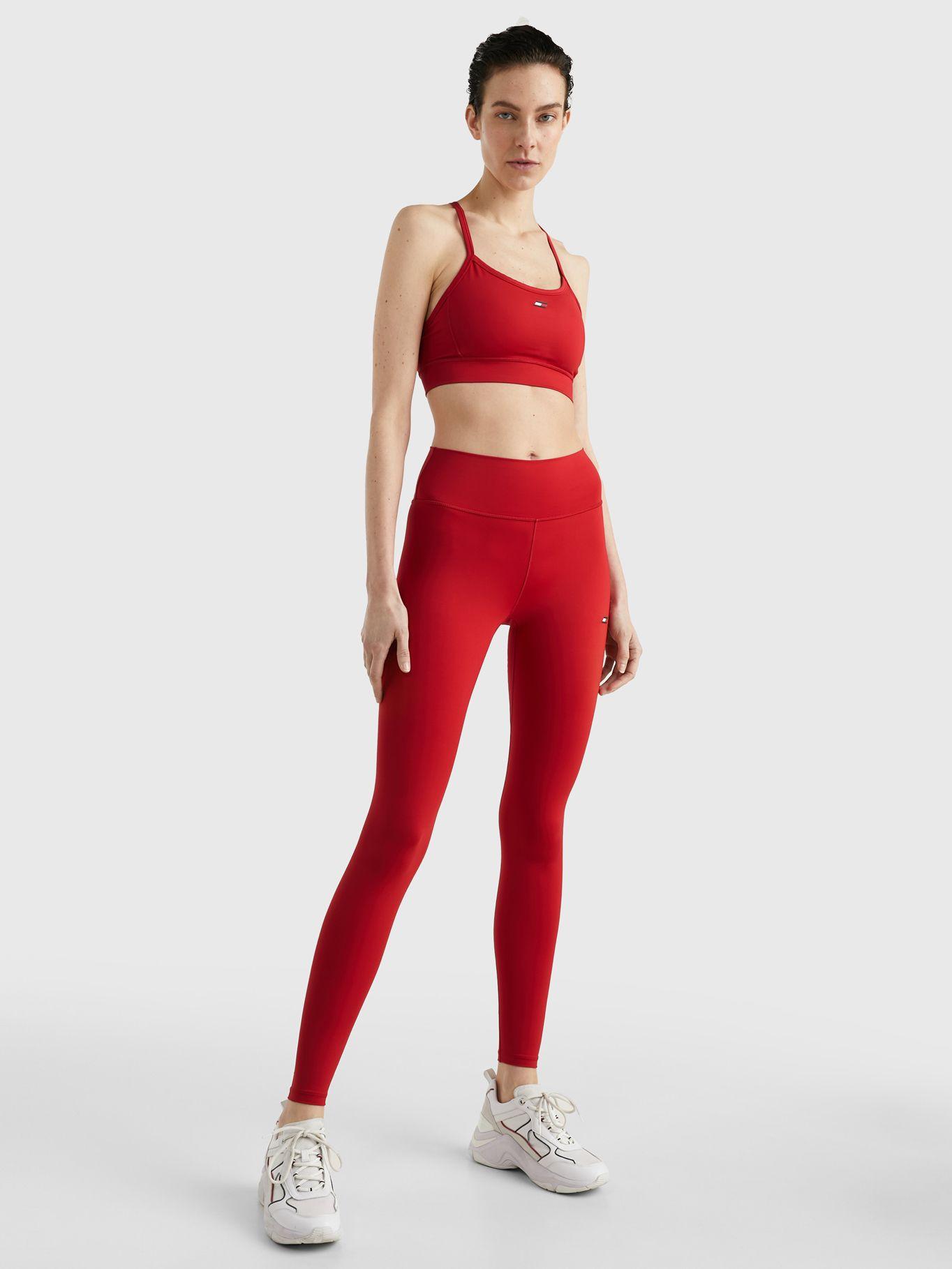 Peto Sport De Sujeción Media Rojo Tommy Hilfiger-1