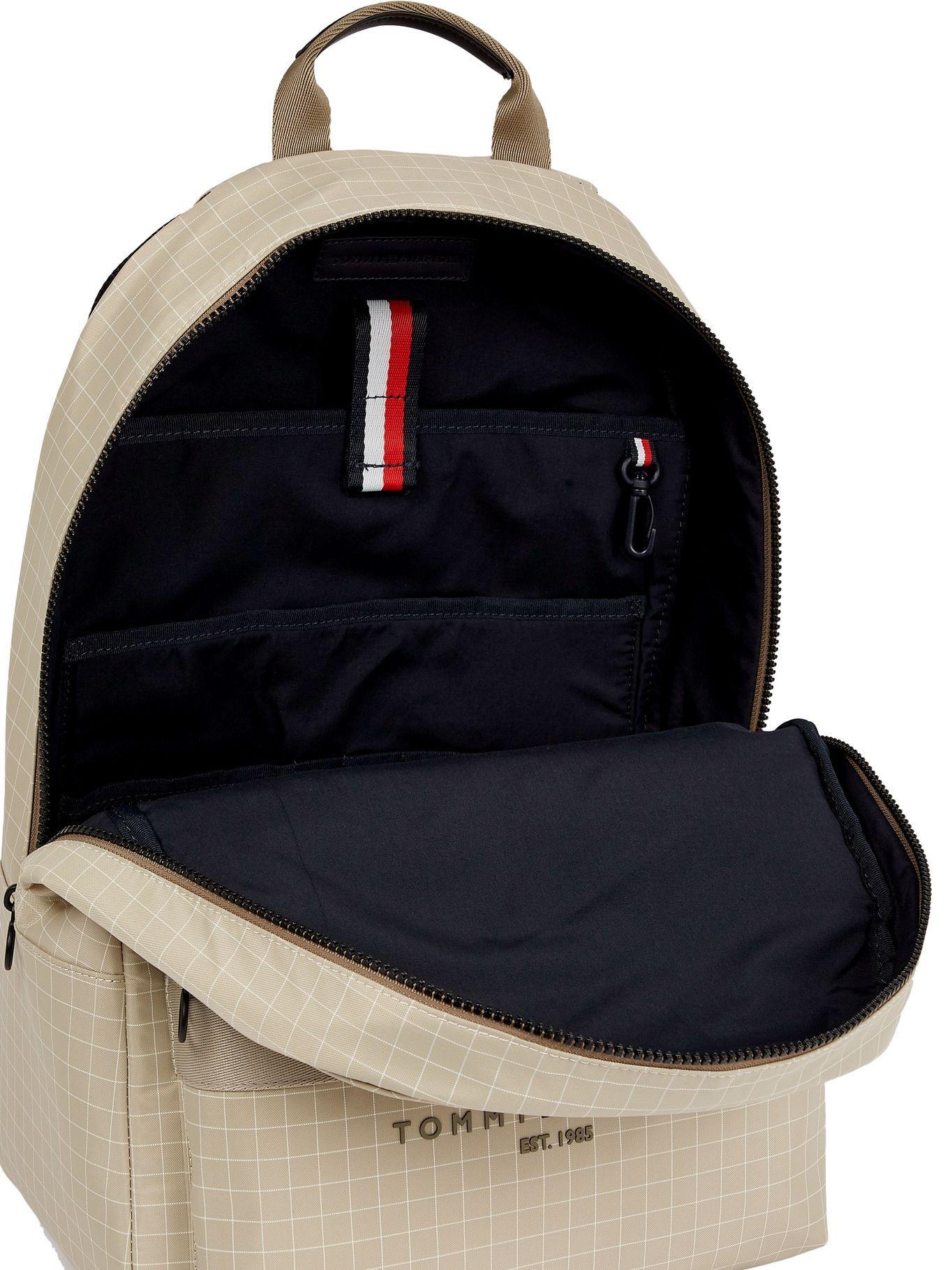 Mochila Th Established Beige Tommy Hilfiger JN2-2