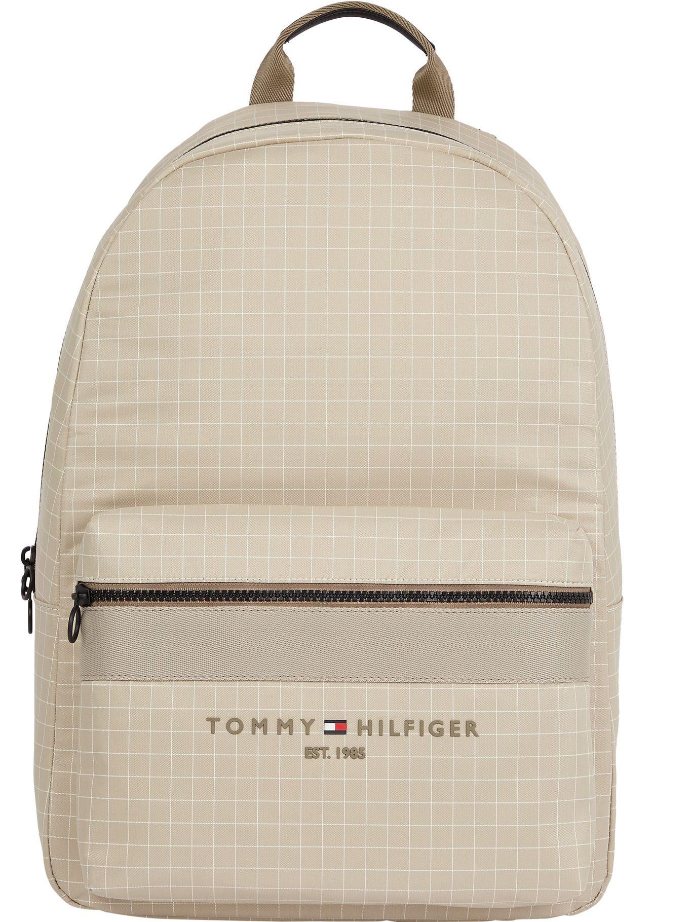 Mochila Th Established Beige Tommy Hilfiger JN2-0