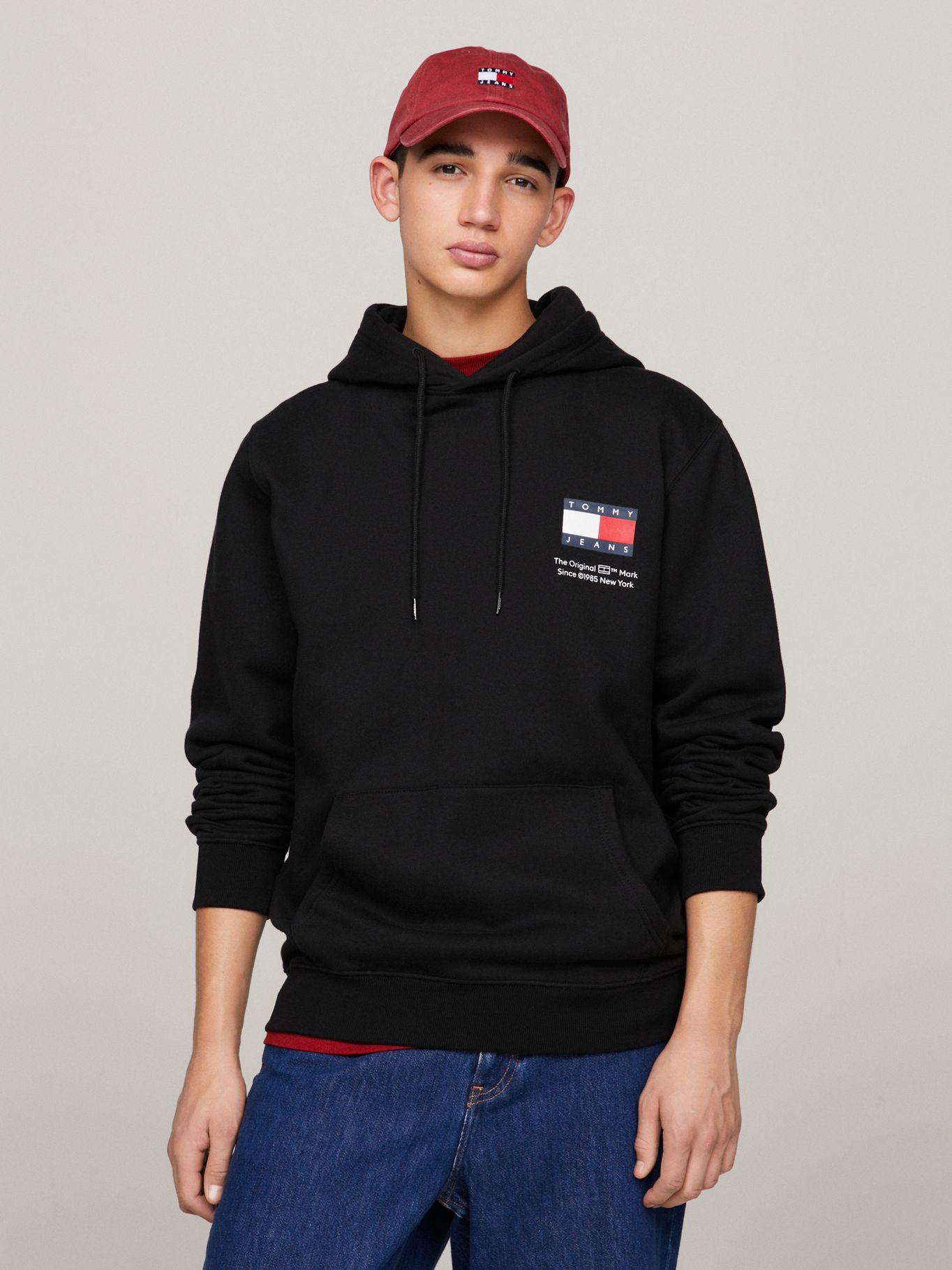 POLERÓN HOODIE ESSENTIAL NEGRO TOMMY JEANS-0