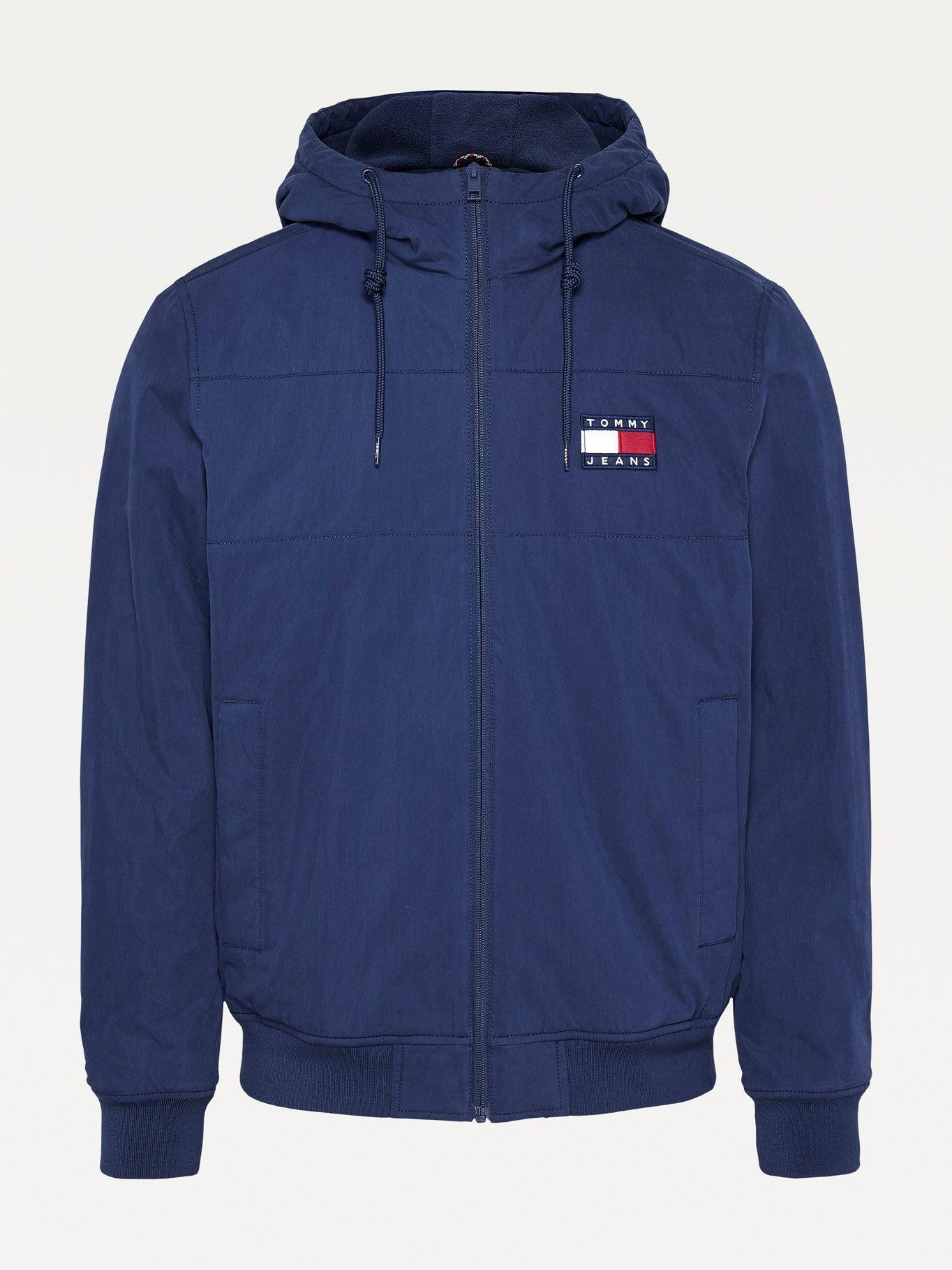 Chaqueta Forro De Polar Azul Tommy Jeans F2-3