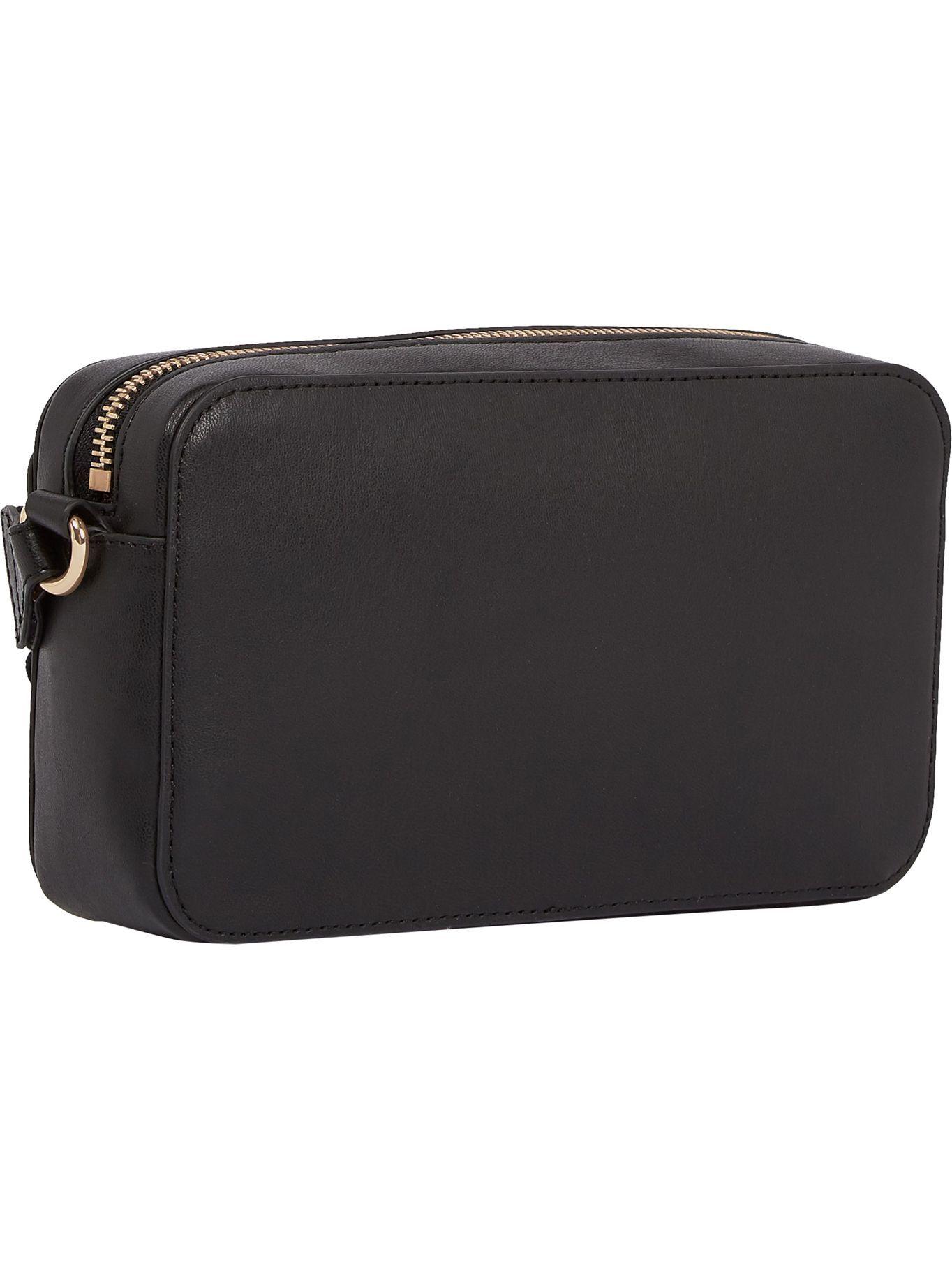 Cartera Bandolera Global Stripe Negro Tommy Hilfiger-1