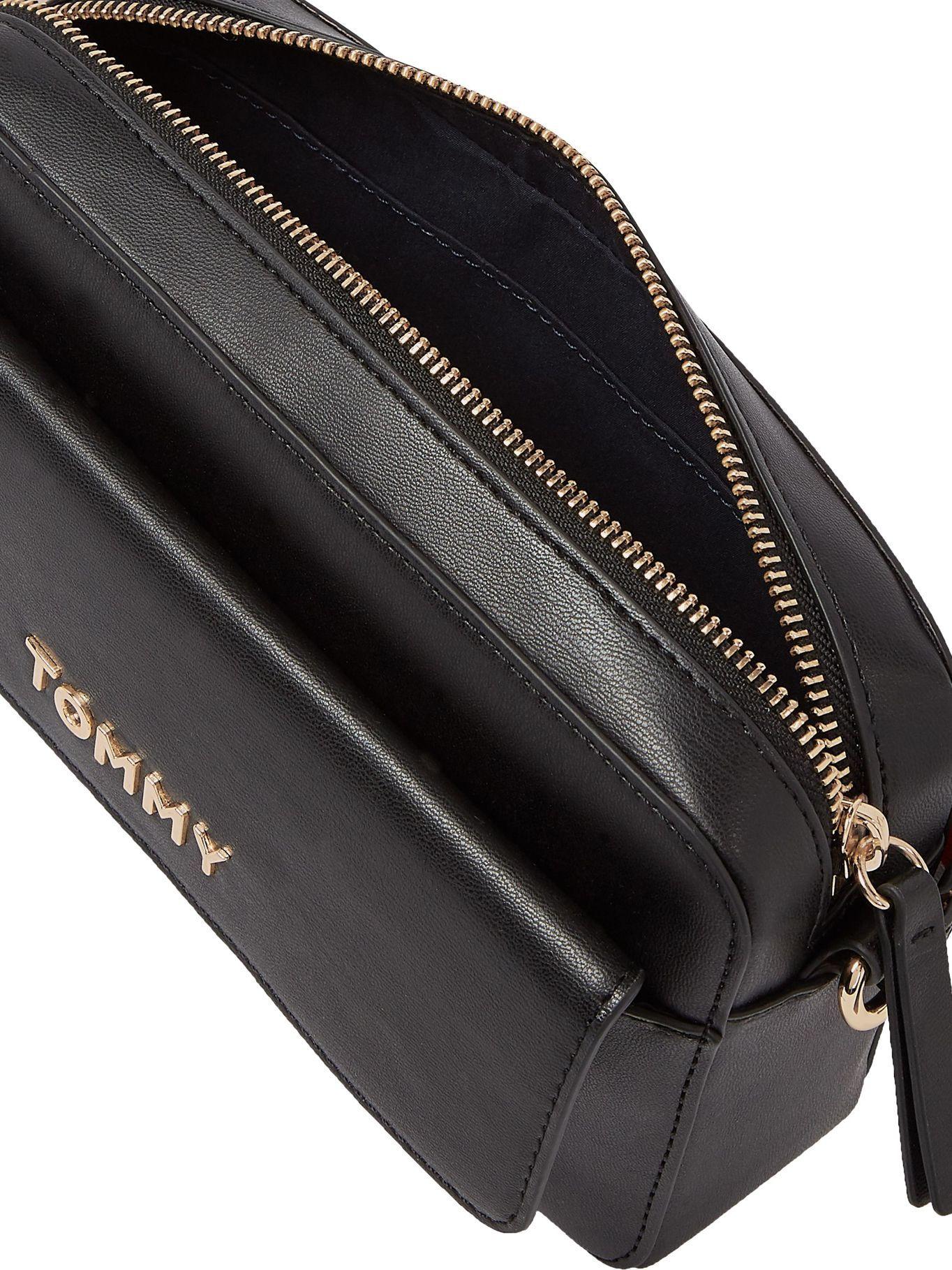 Cartera Bandolera Global Stripe Negro Tommy Hilfiger-2