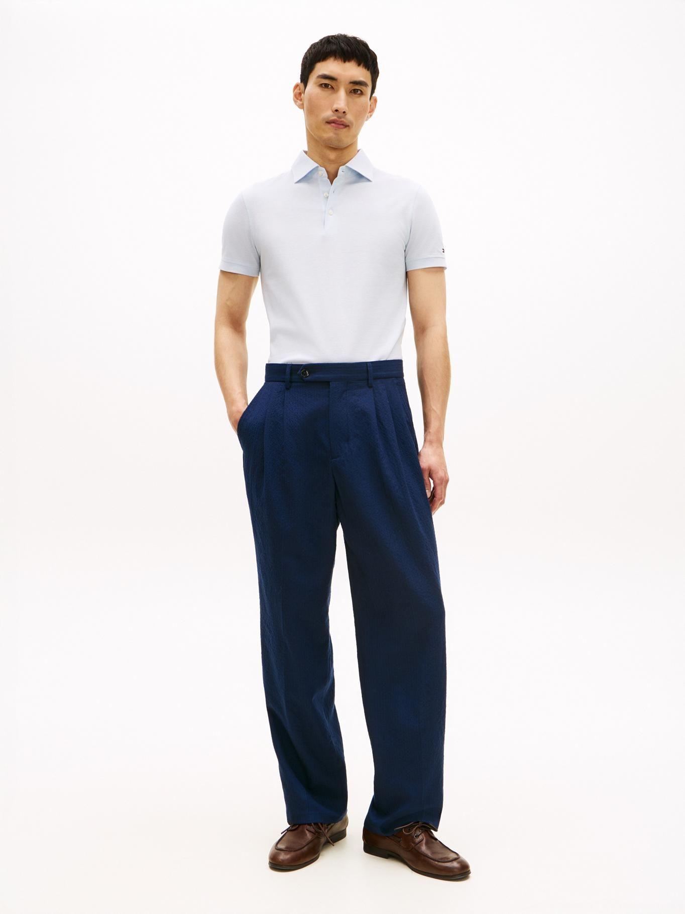 Polo Wide Spread Slim Fit-1