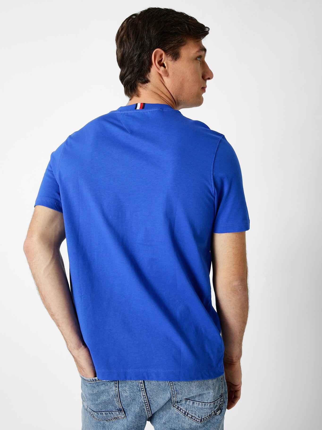 Polera Monotype Small Logo Azul Tommy Hilfiger-1