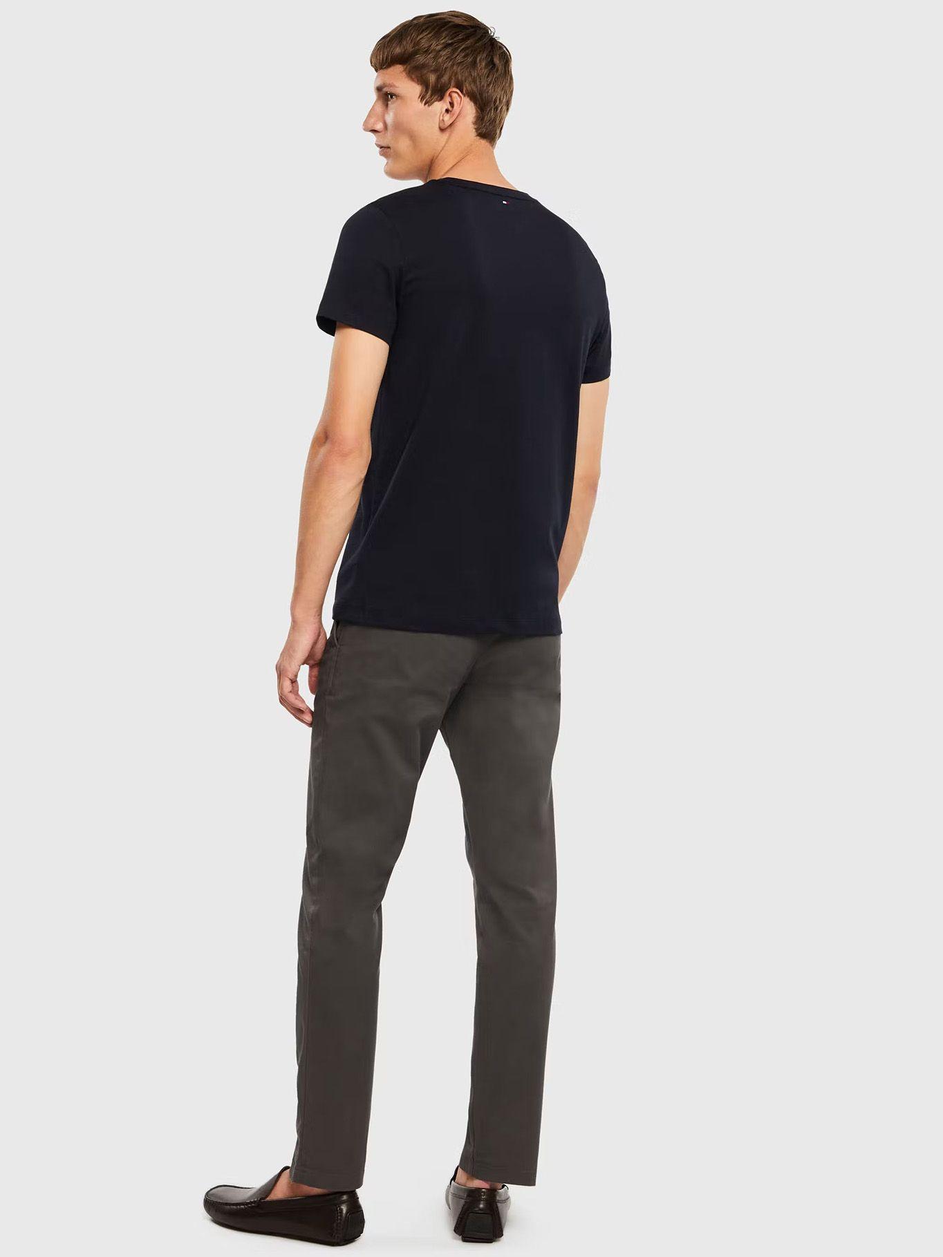 Polera Small Circle Logo Azul Tommy Hilfiger-2