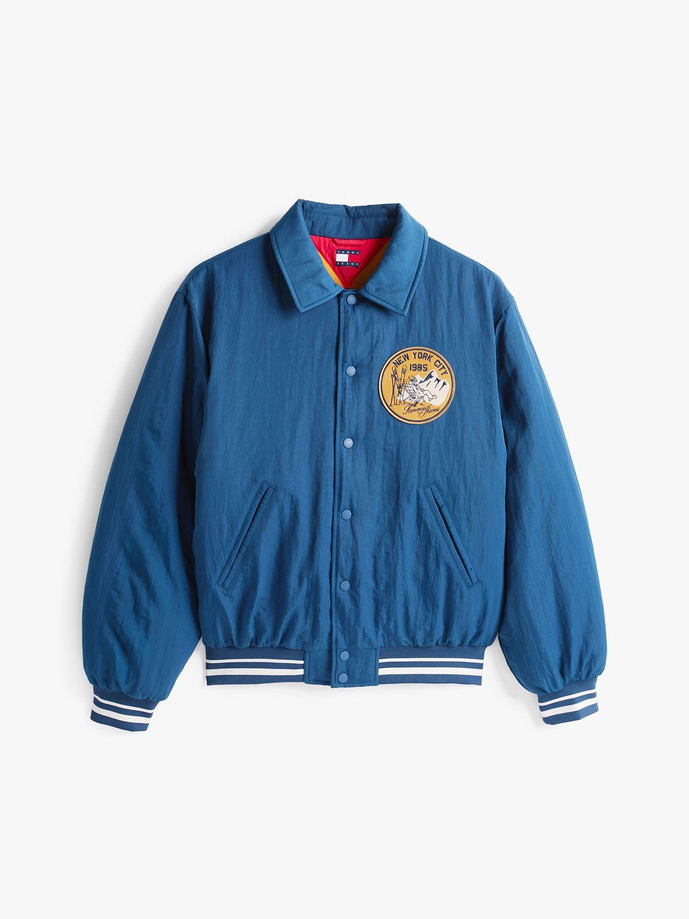 Bomber Con Logo De Parche Azul Tommy Jeans-4