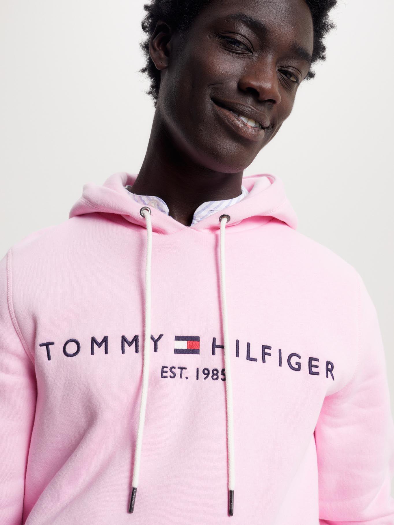Polerón Hoodie Est 1985 Logo Rosado Tommy Hilfiger-3