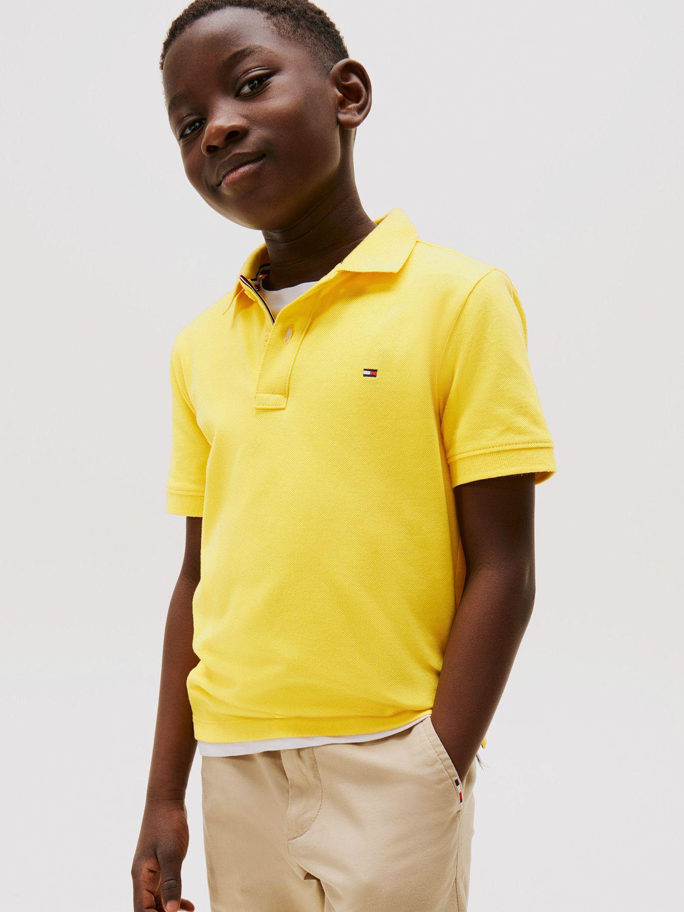 Polo Con Logo Y Corte Regular Amarillo Tommy Hilfiger-0