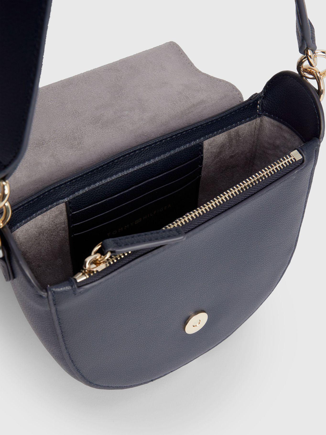 Cartera Saddle Monogram Azul Tommy Hilfiger-3