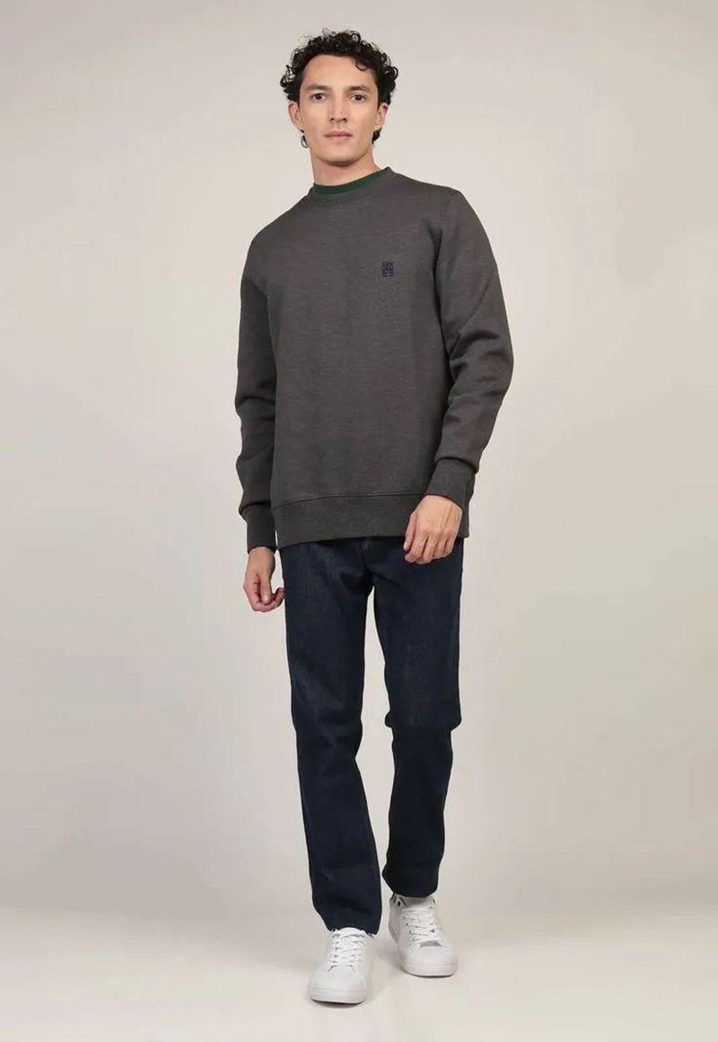 Polerón Logo Monogram Gris Tommy Hilfiger-1