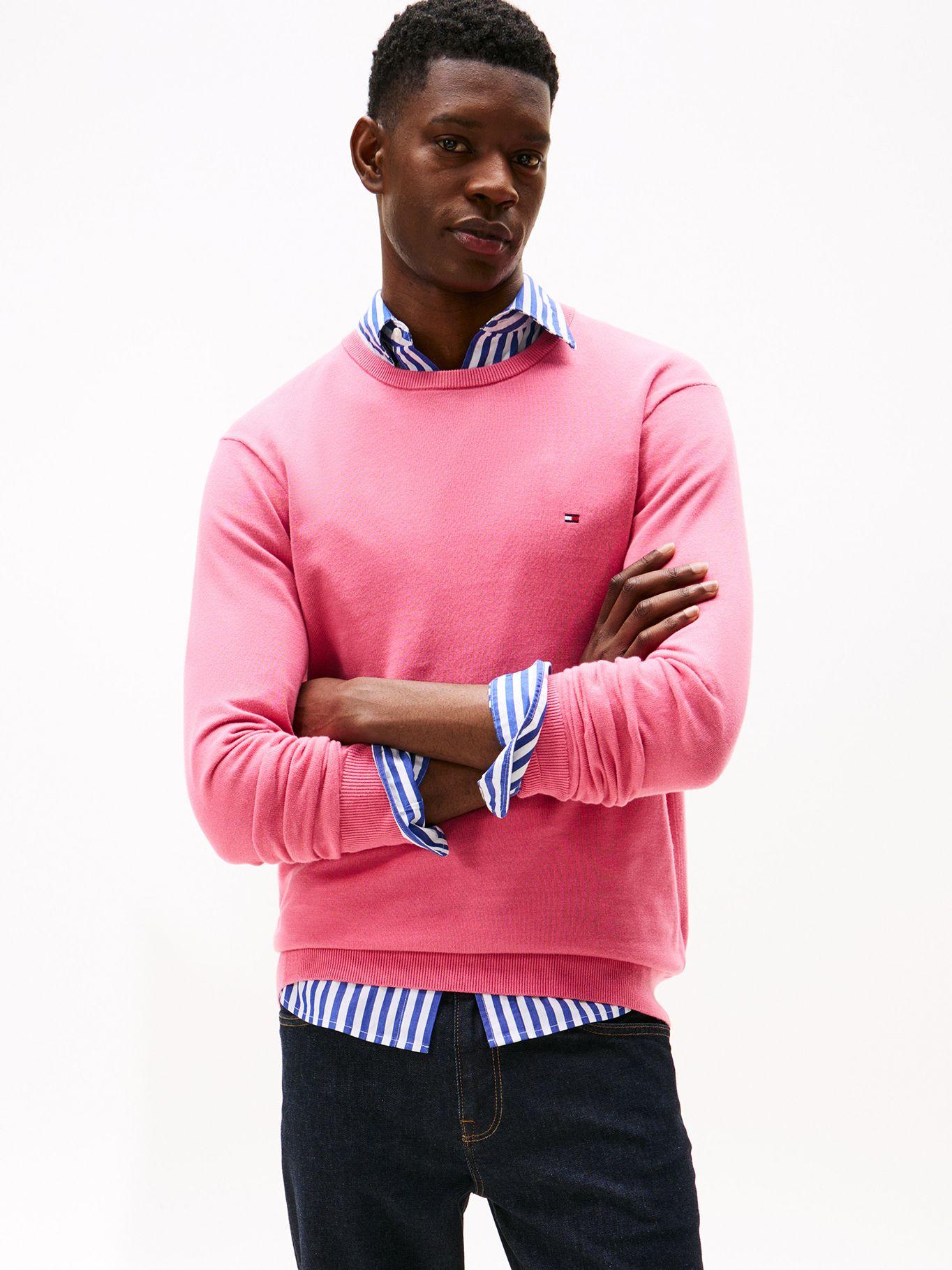 Sweater Essential C-Neck Rosado Tommy Hilfiger-0