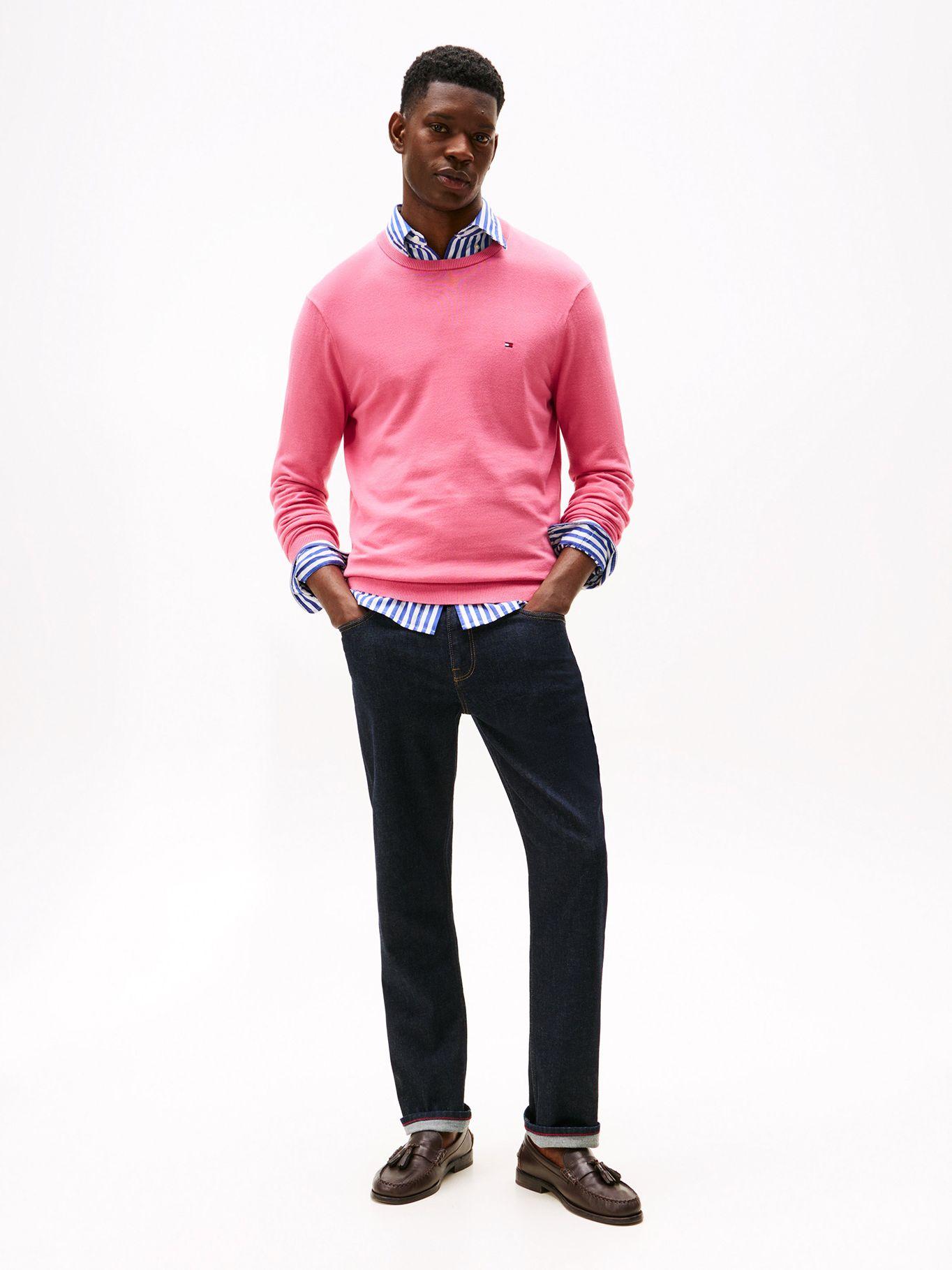 Sweater Essential C-Neck Rosado Tommy Hilfiger-1