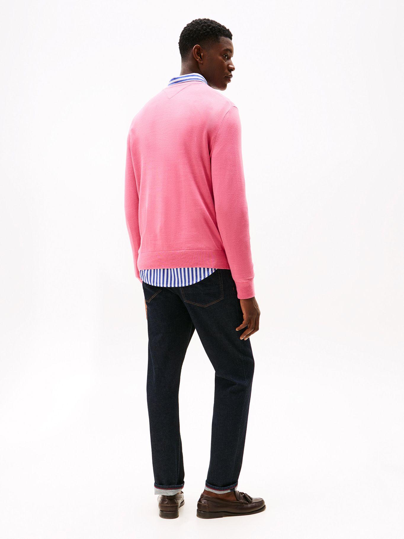 Sweater Essential C-Neck Rosado Tommy Hilfiger-2