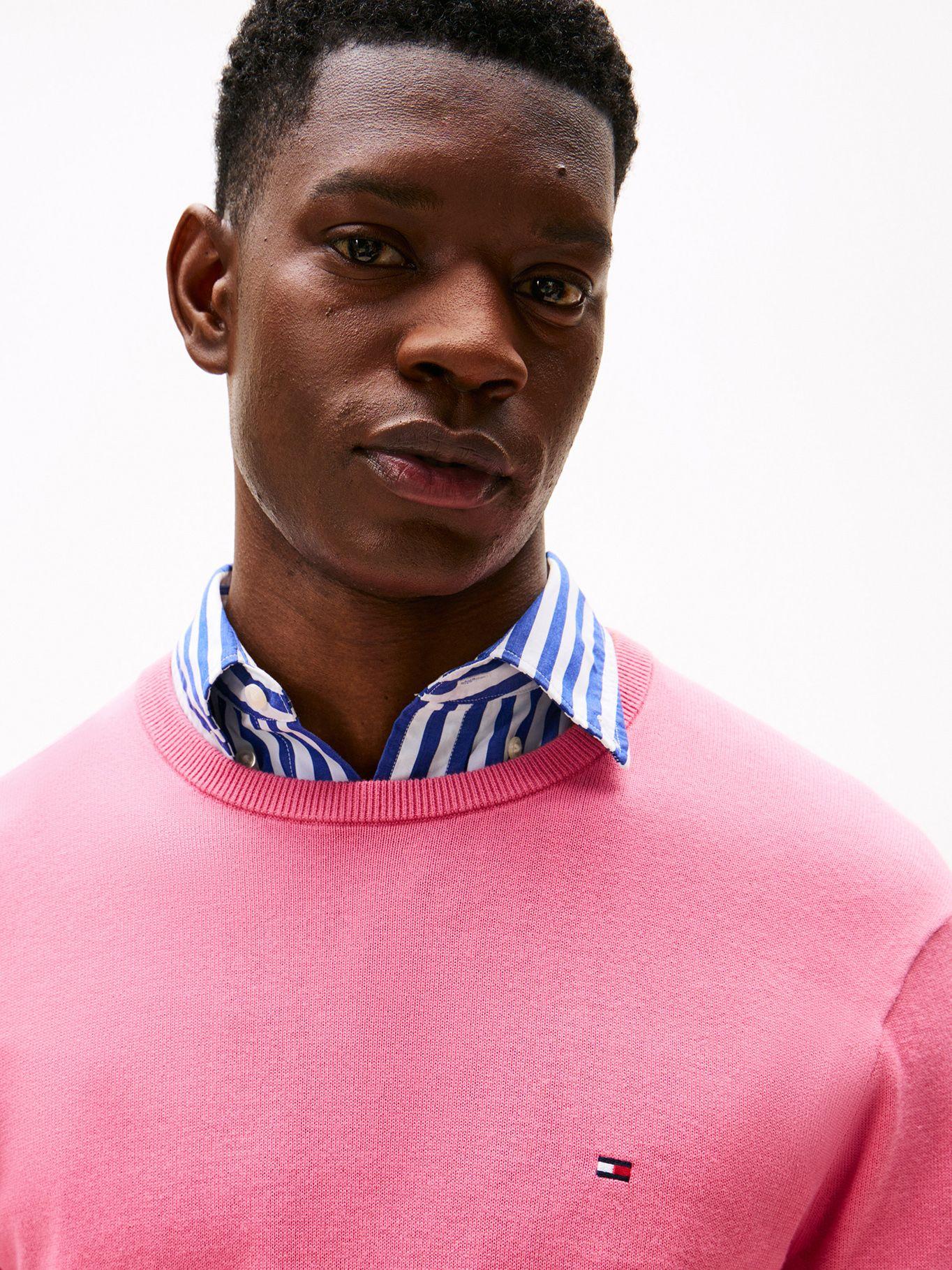 Sweater Essential C-Neck Rosado Tommy Hilfiger-3