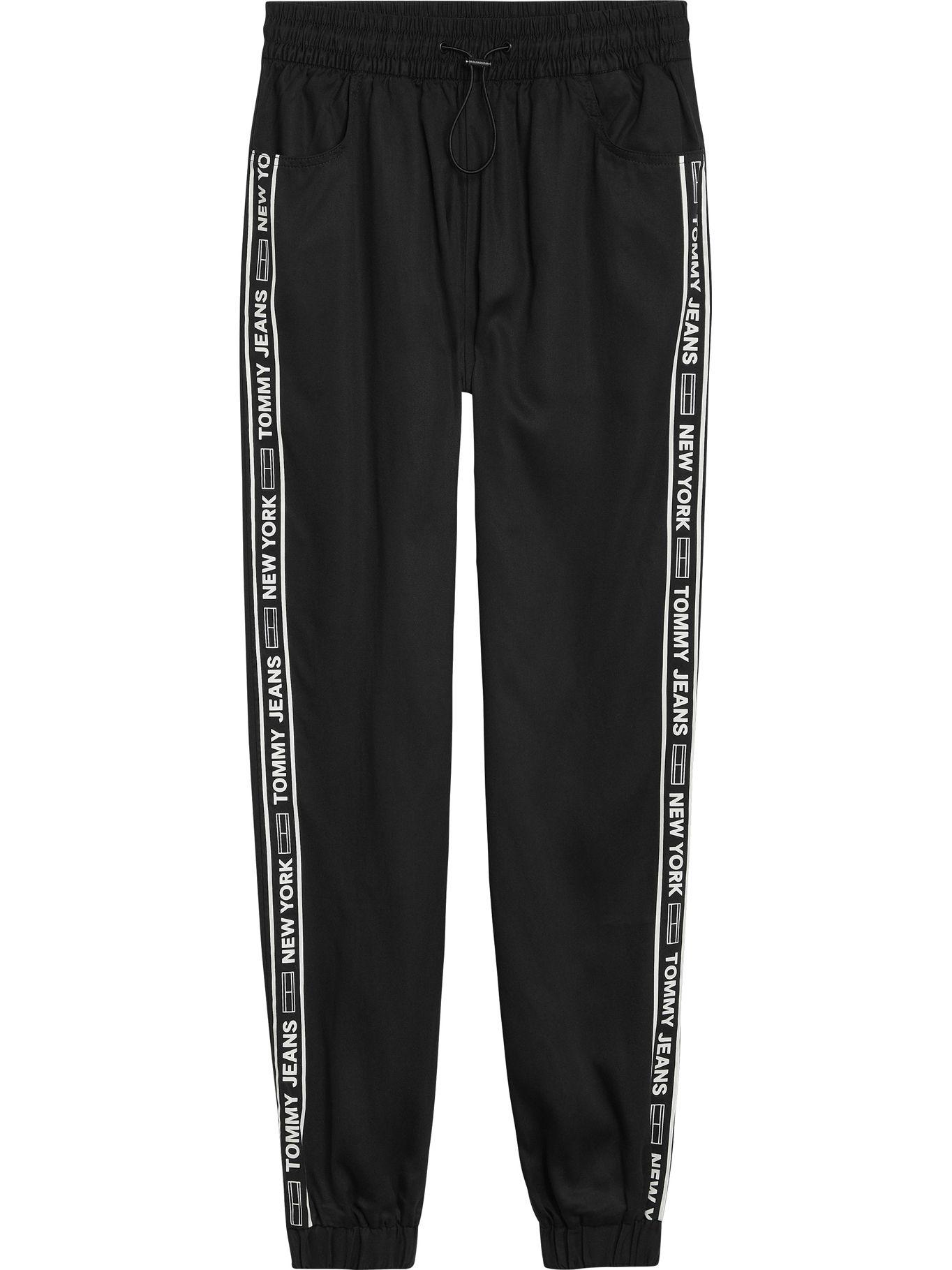 Joggers Relaxed Con Cinta Logo Negro Tommy Hilfiger-0