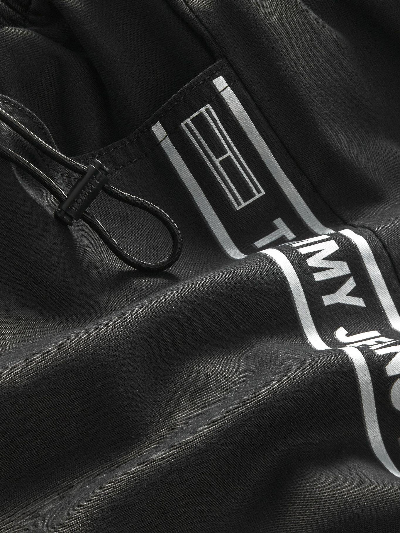Joggers Relaxed Con Cinta Logo Negro Tommy Hilfiger-2
