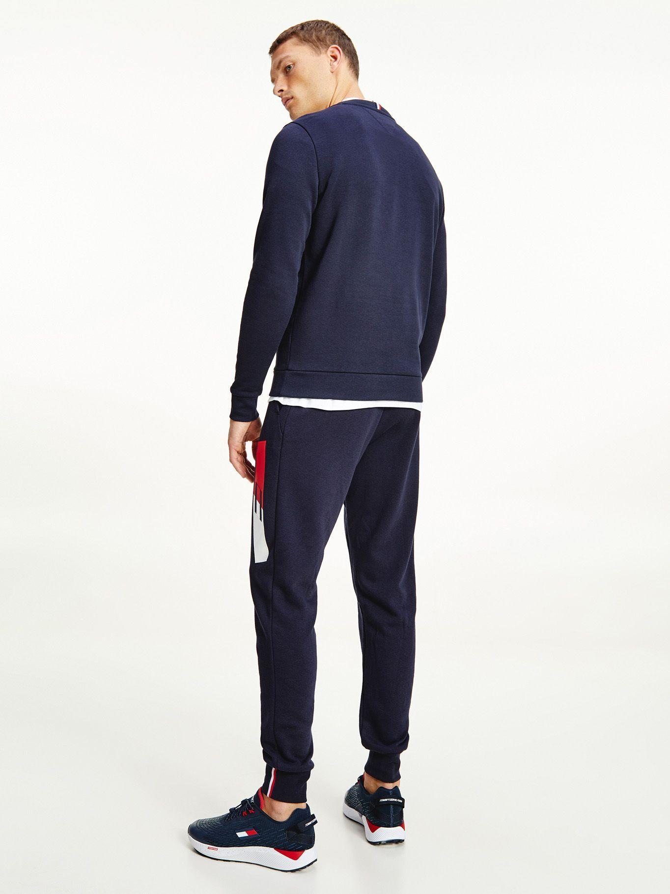 Polerón Sport Th Cool Con Logo Azul Tommy Hilfiger-1