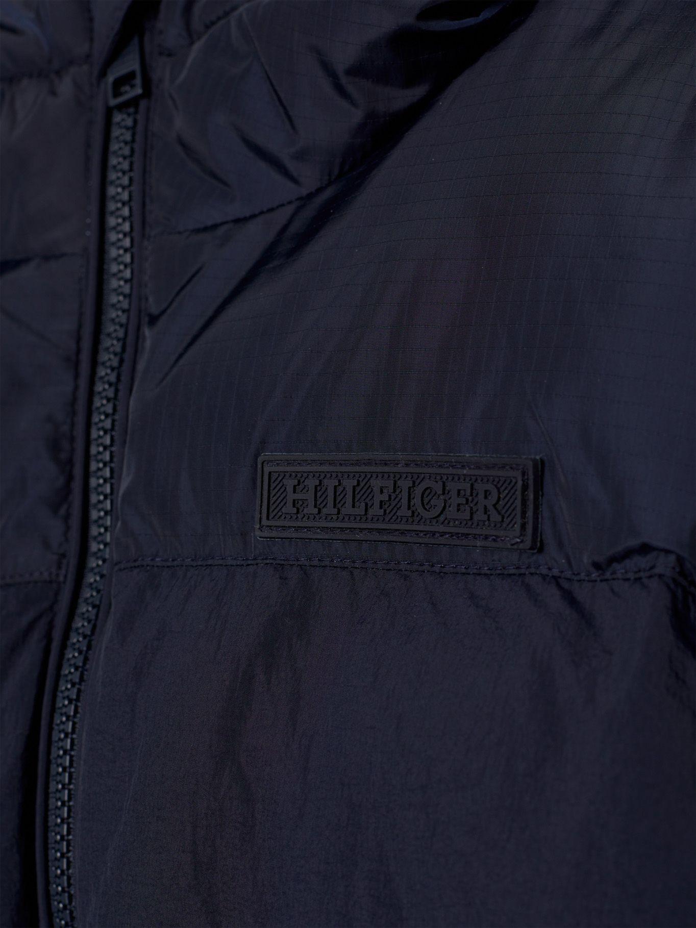 Parka Acolchada New York Con Gorro Azul Tommy Hilfiger-2