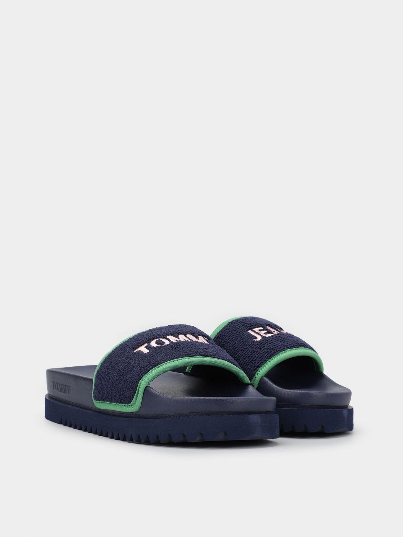 Sandalias Elevated Dentadas Azul Tommy Hilfiger-0