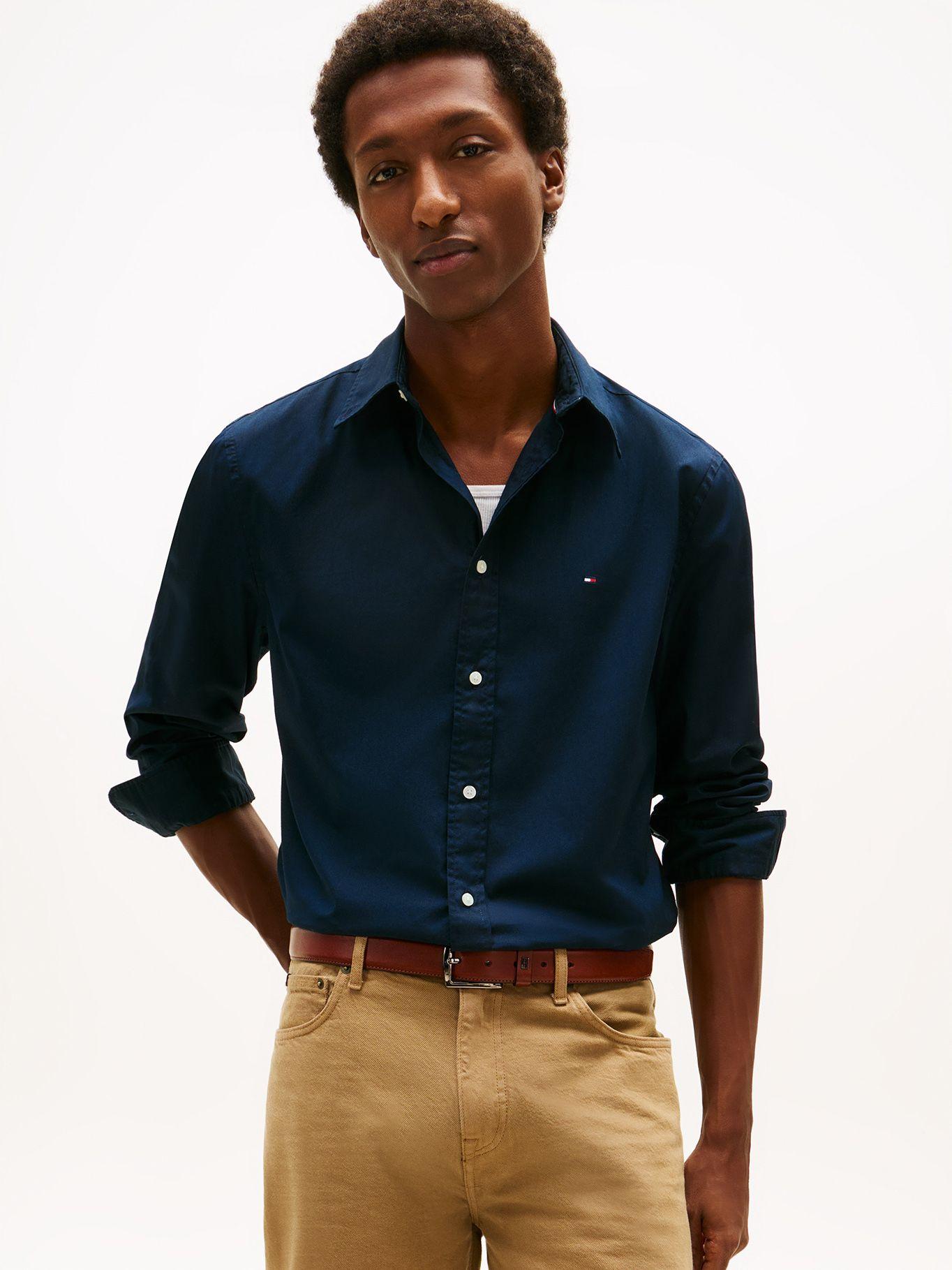 Camisa Flex Poplin Regular Fit-0