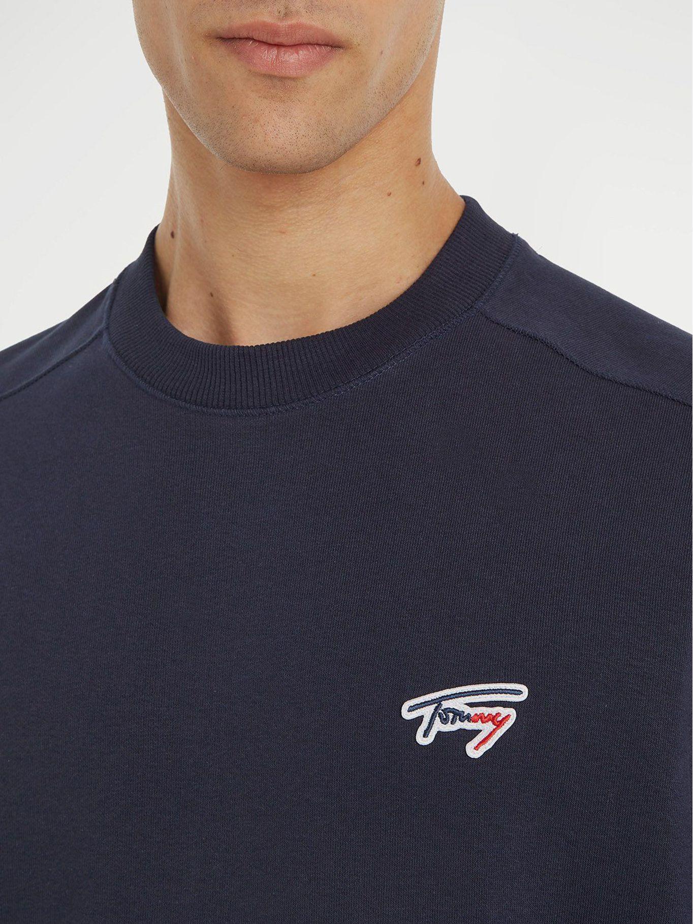 Polerón Boxy Signature Azul Tommy Jeans-2