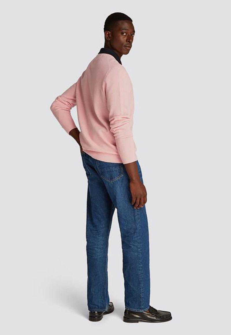 Sweater Essential Structure CNeck Rosado Tommy Hilfiger-2
