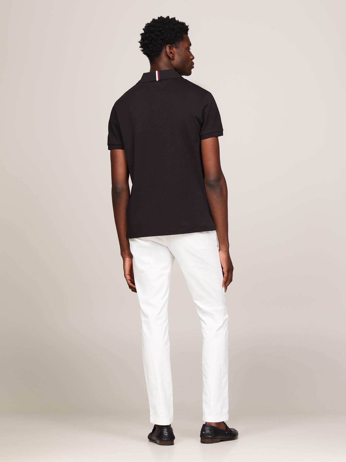 Polo Interlock Monogram Negro Tommy Hilfiger-2