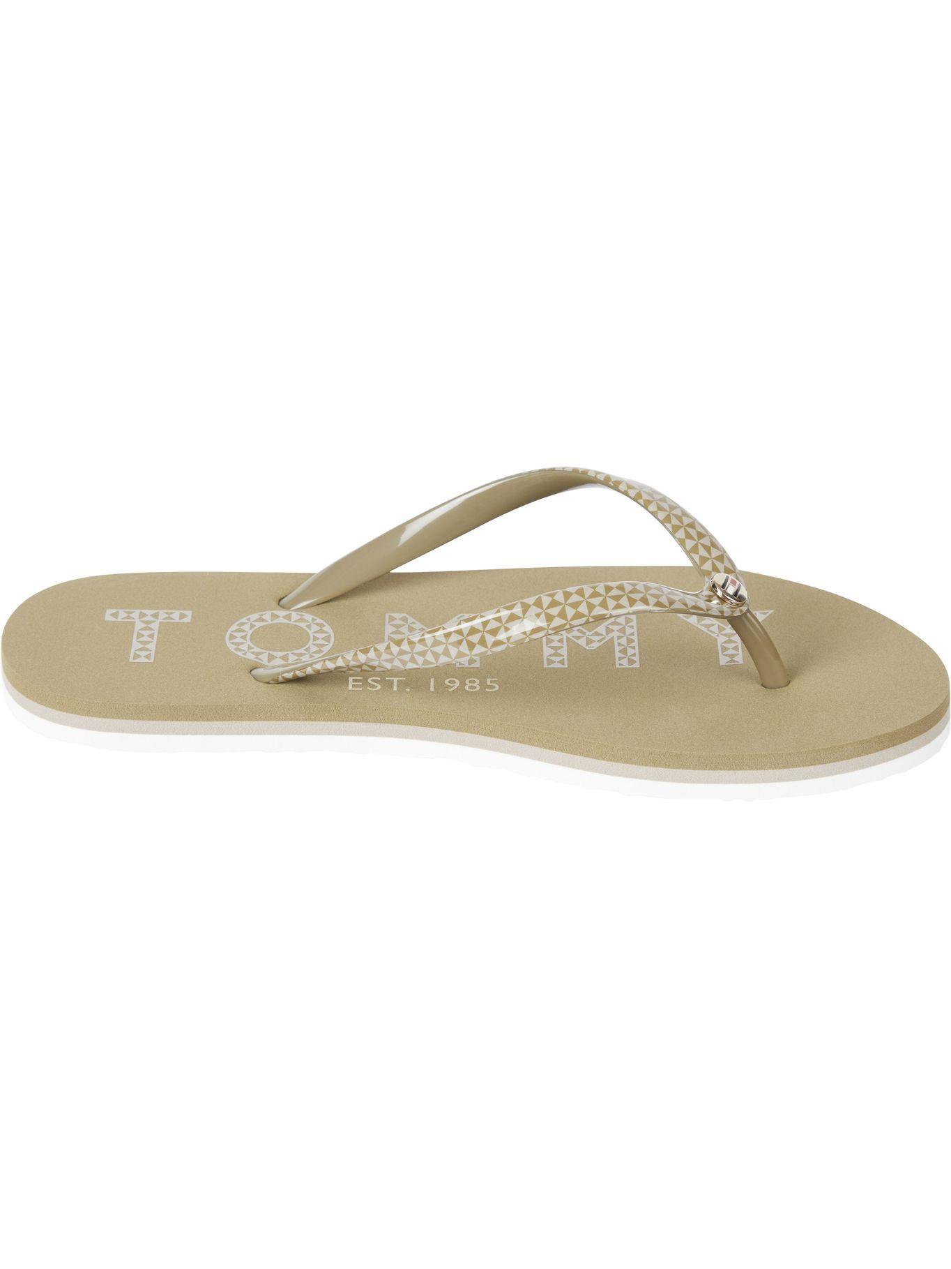 Sandalias Logo Dorado Tommy Hilfiger A2-2