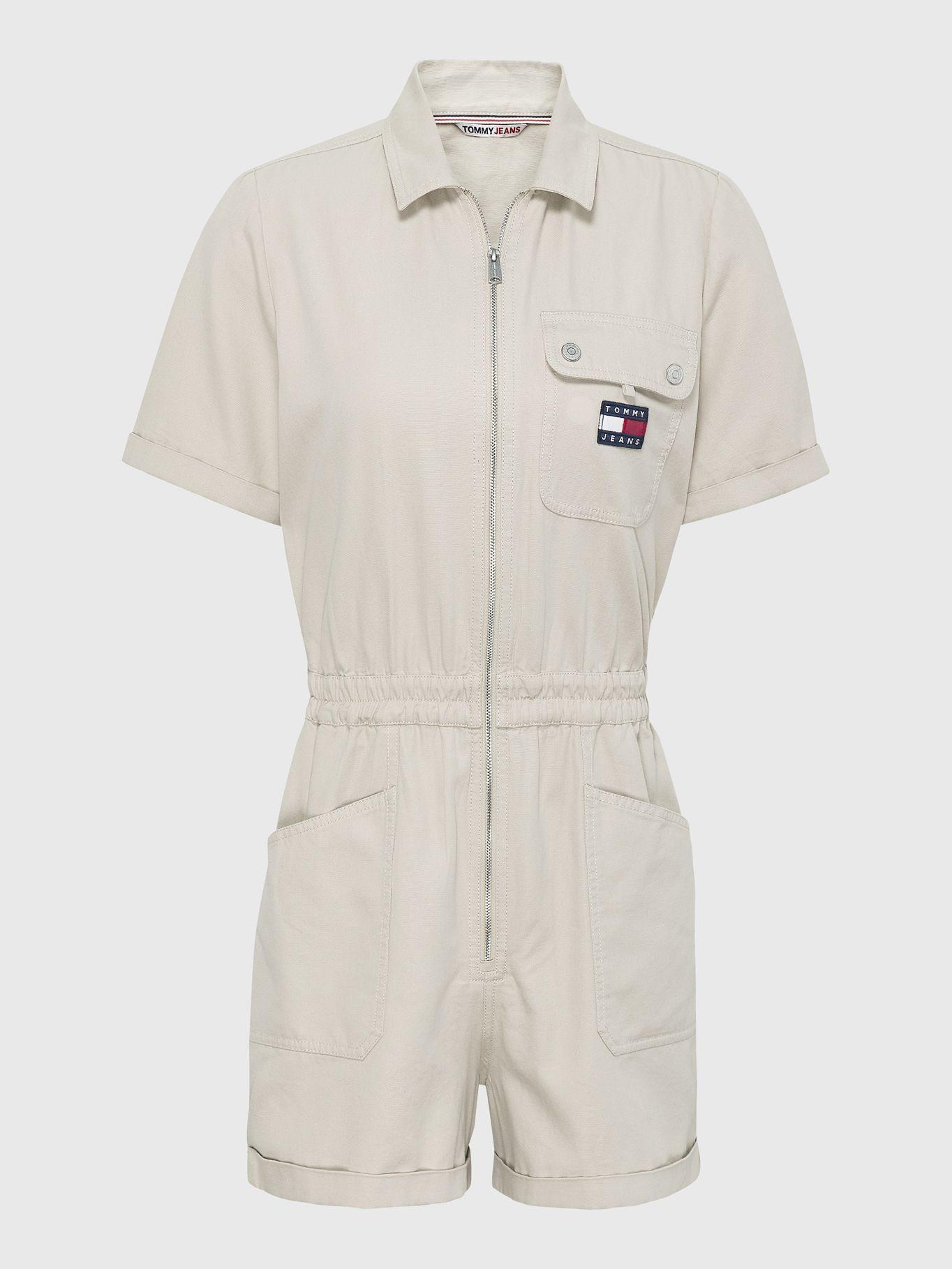 Jumpsuit Surplus Solid Beige Tommy Jeans-4