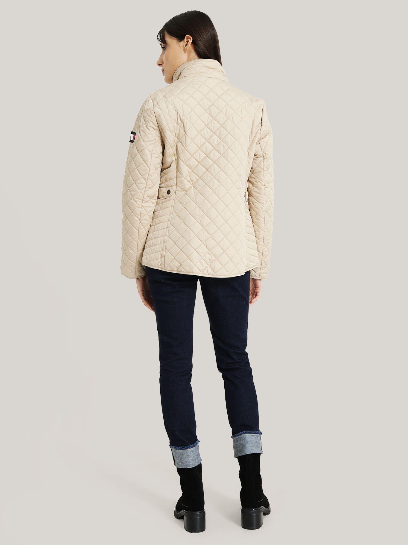 CHAQUETA ACOLCHADA CIERRE BEIGE TOMMY HILFIGER-2